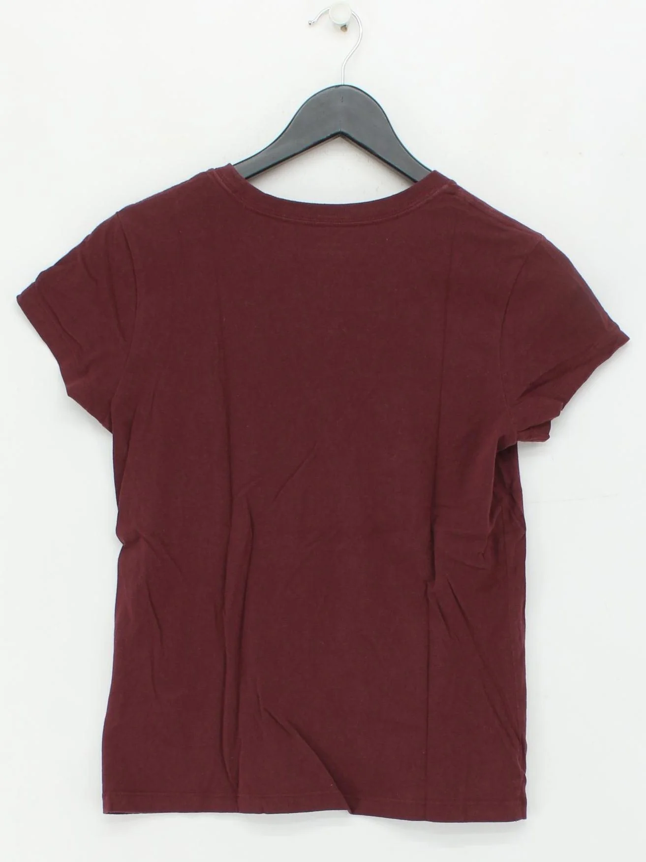 Abercrombie & Fitch Women's T-Shirt S Red 100% Cotton Basic - Image 2