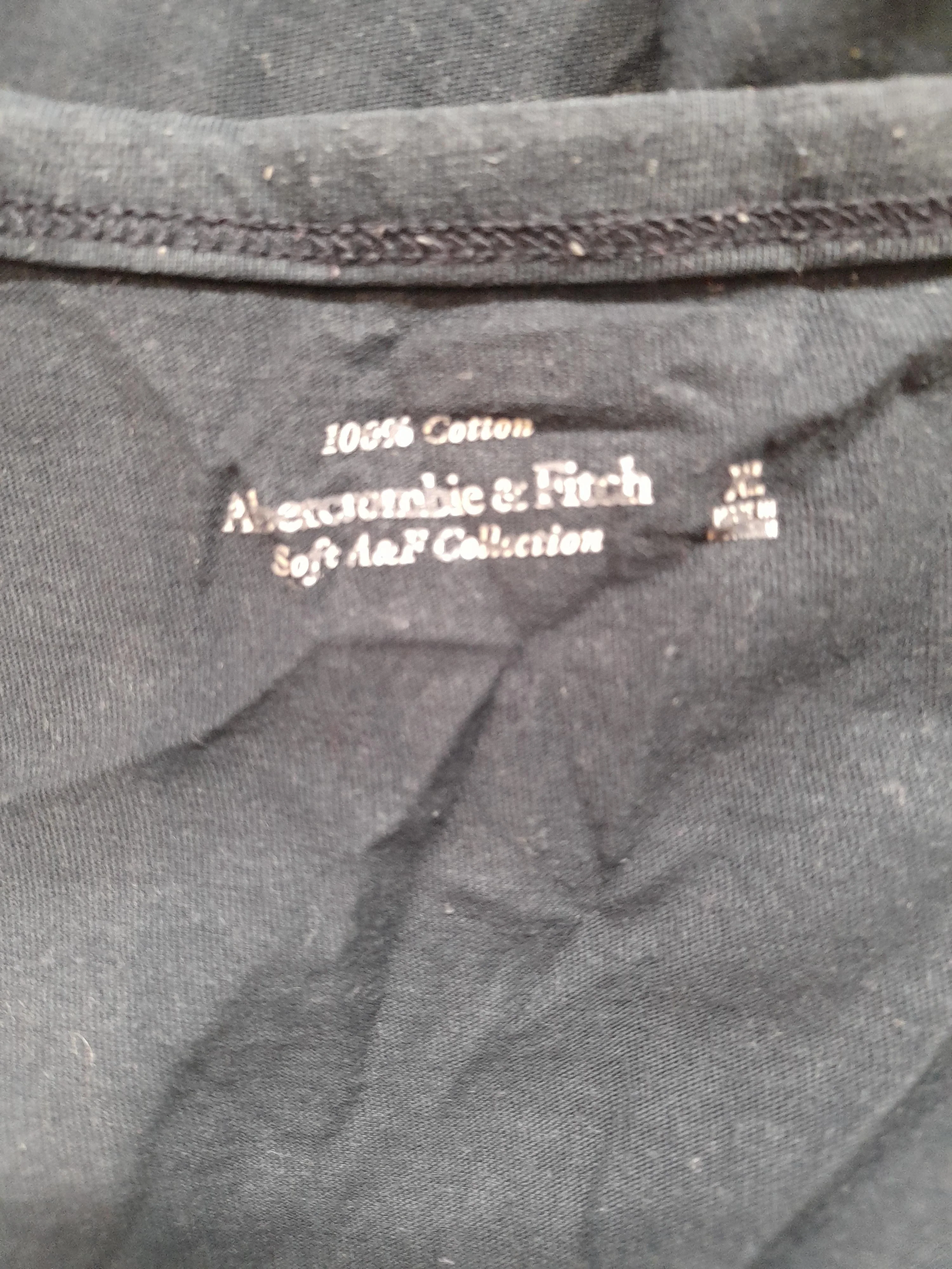 Abercrombie & Fitch Women's T-Shirt XL Blue 100% Cotton Basic - Image 7