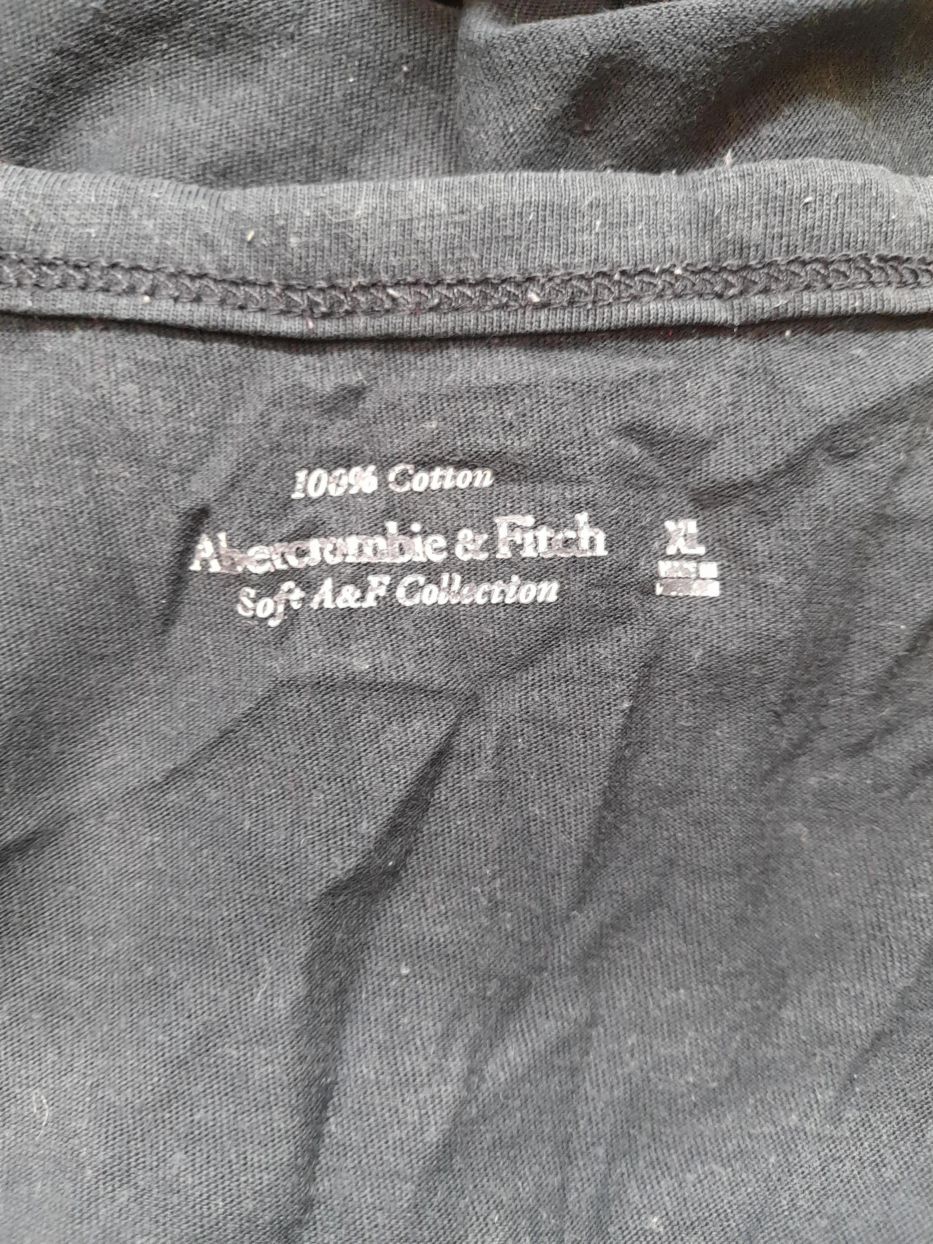 Abercrombie & Fitch Women's T-Shirt XL Blue 100% Cotton Basic - Image 8
