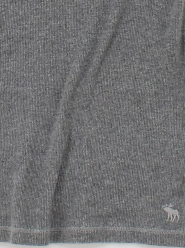 Abercrombie & Fitch Women's T-Shirt XS Grey Cotton with Elastane Camisole - Image 4