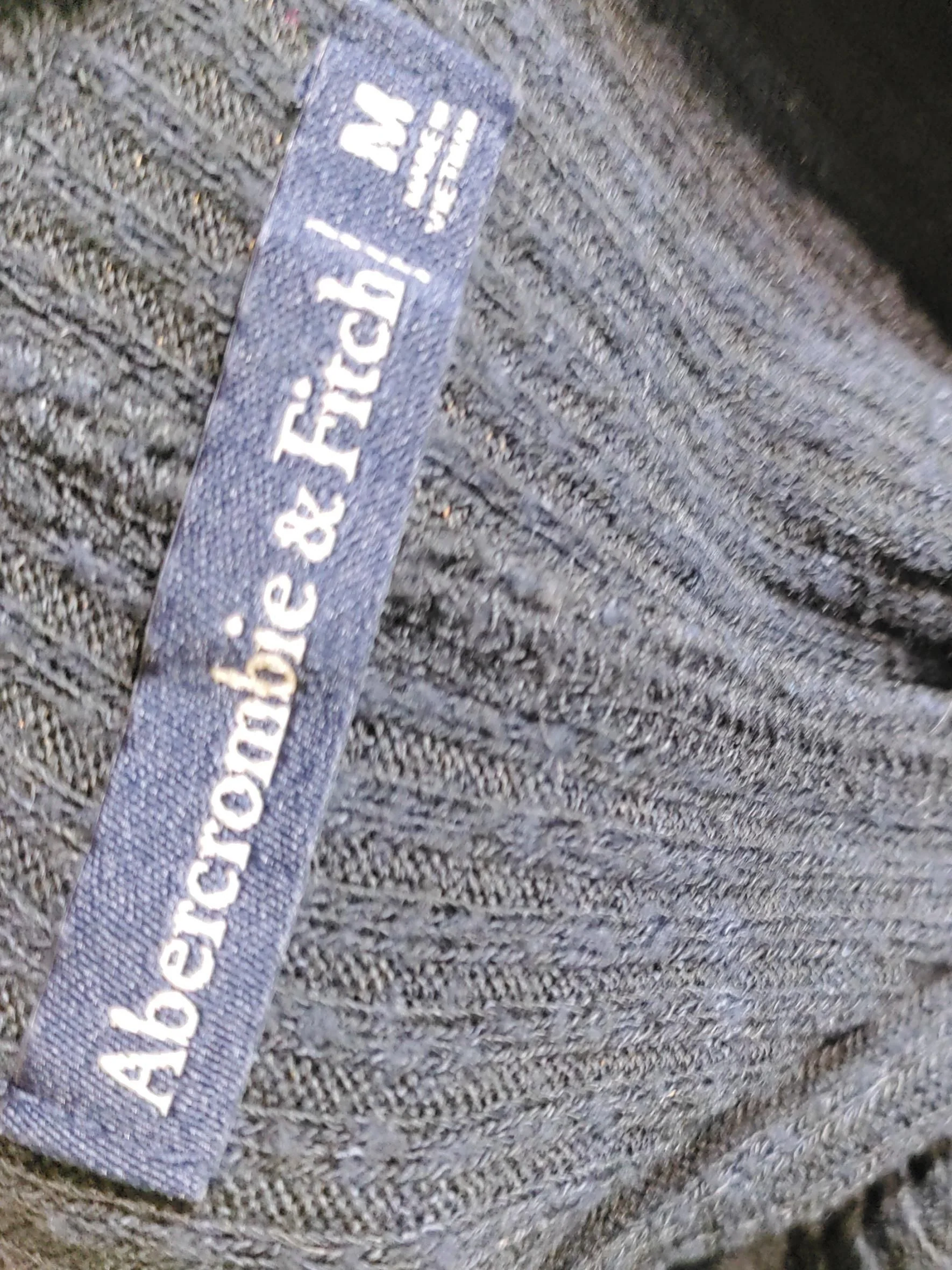 Abercrombie & Fitch Women's Top M Black Viscose with Polyester, Elastane Basic - Image 5
