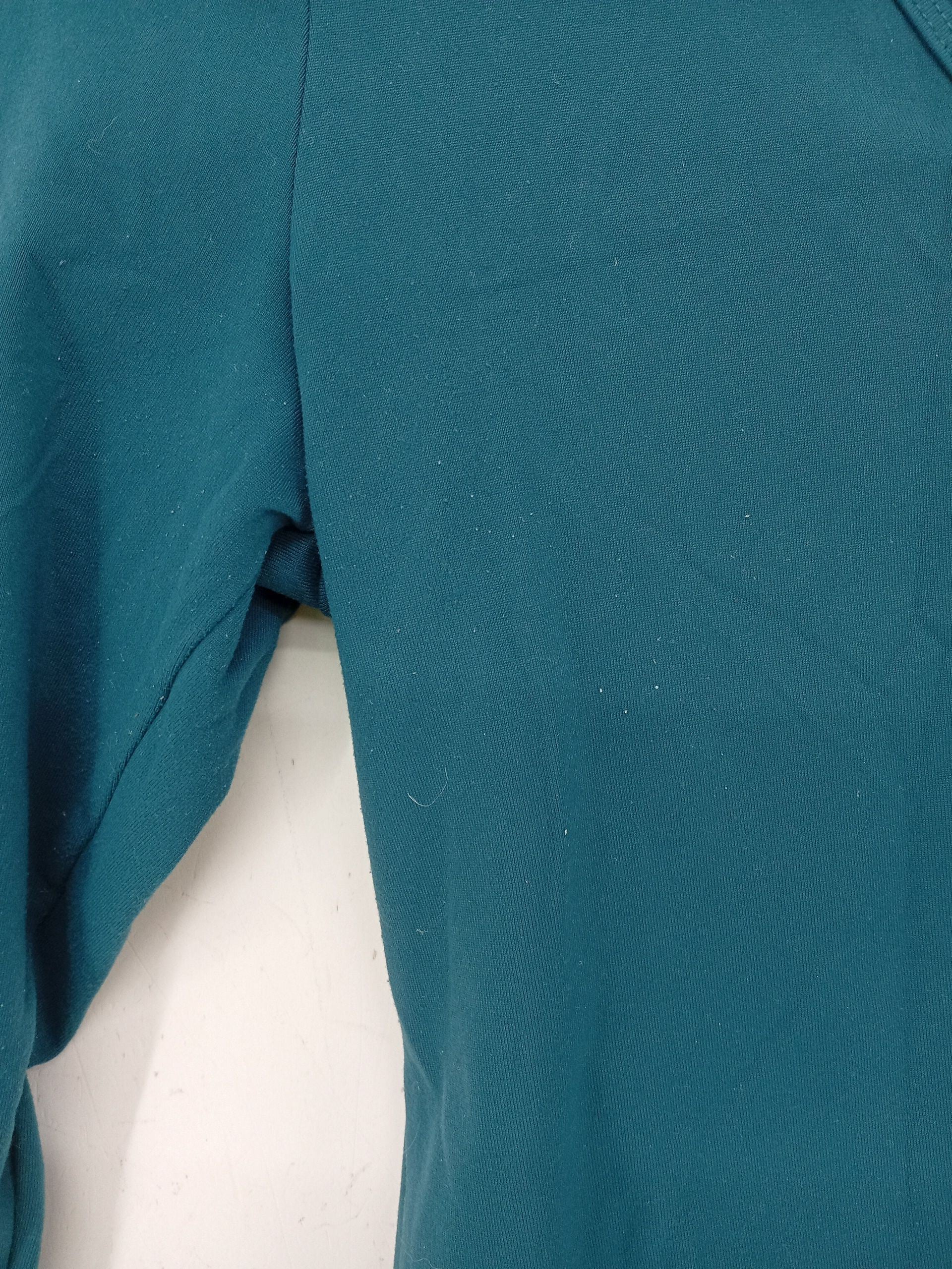 Abercrombie & Fitch Women's Top M Green Nylon with Elastane Basic - Image 5