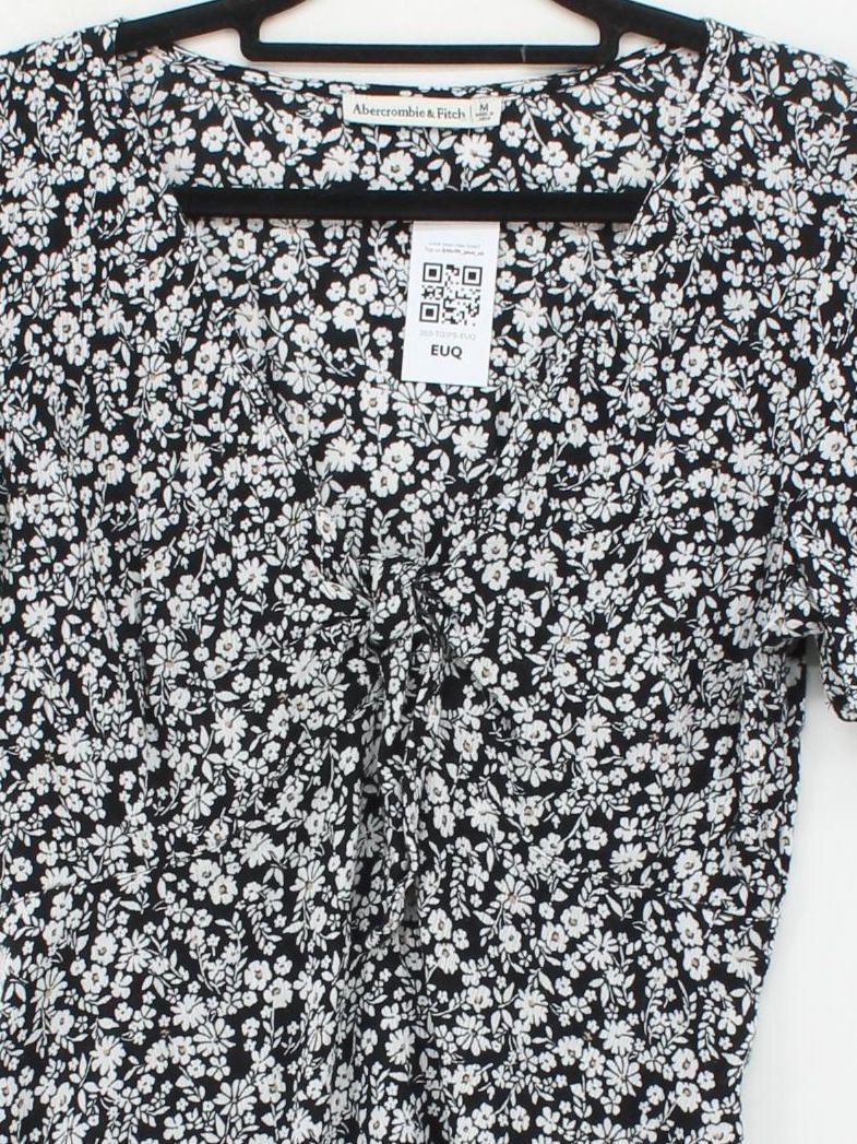 Abercrombie & Fitch Women's Top M Multi 100% Other Basic - Image 3
