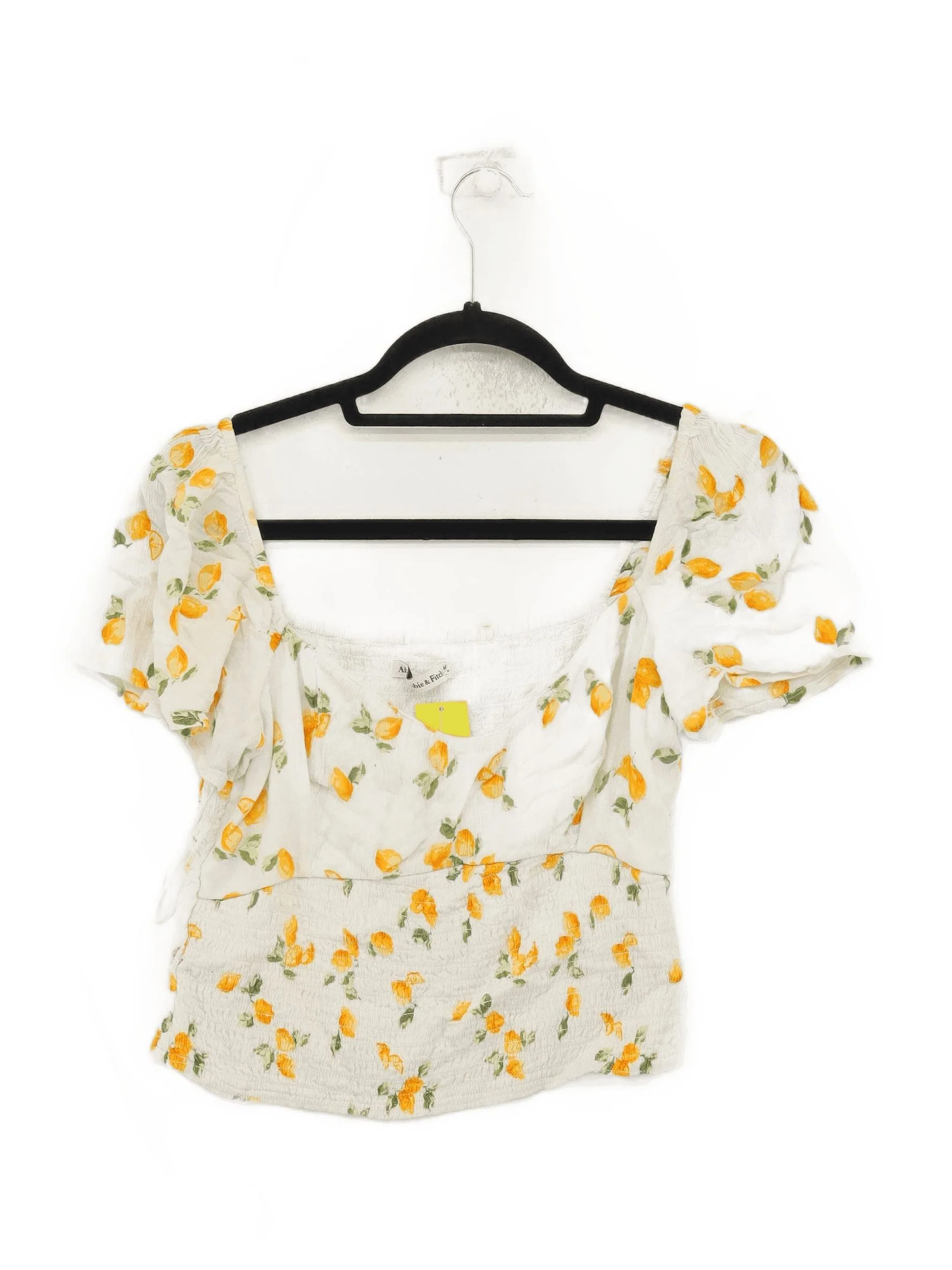 Abercrombie & Fitch Women's Top M White 100% Other Basic
