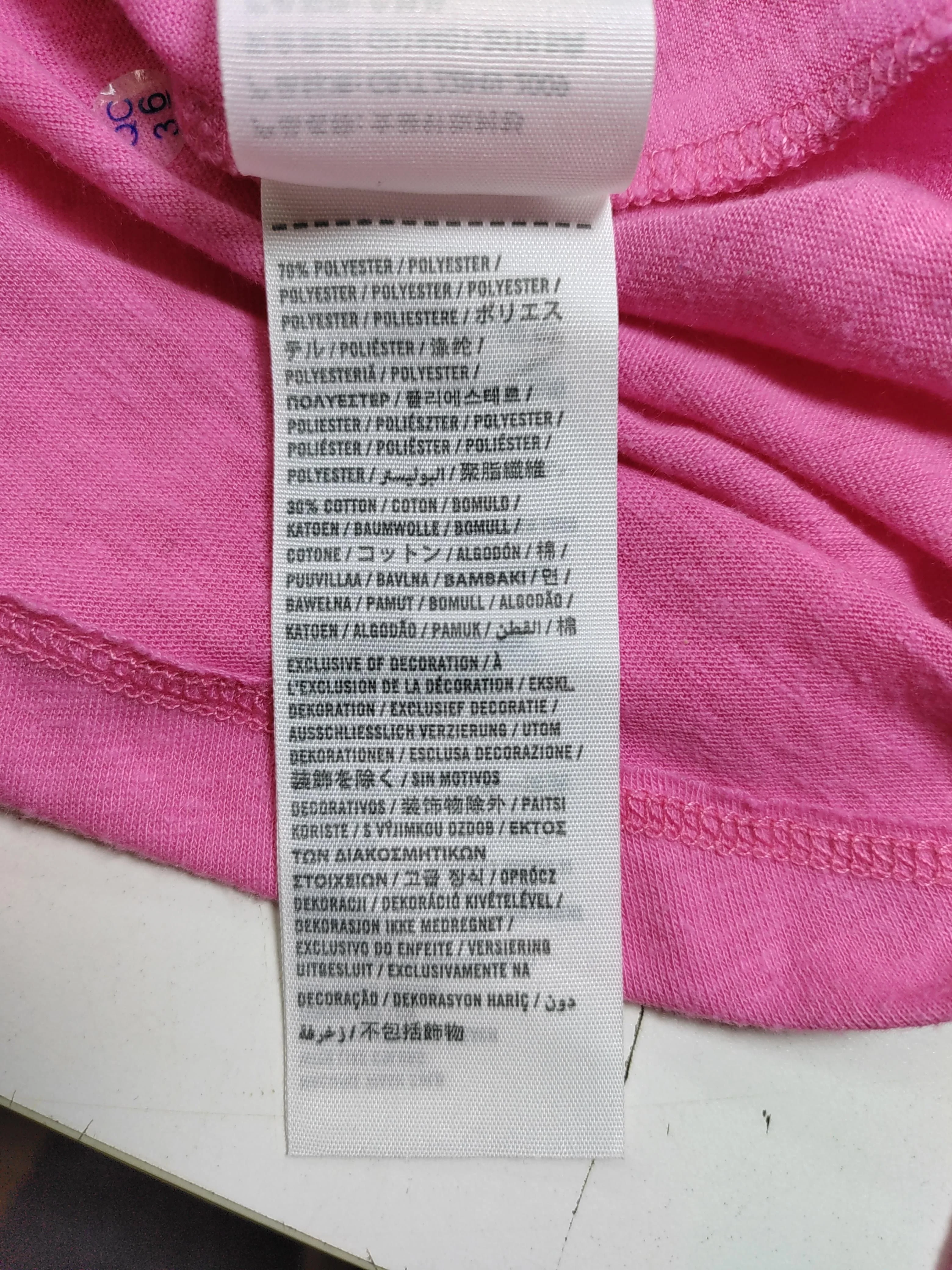 Abercrombie & Fitch Women's Top S Pink Polyester with Cotton Basic - Image 7