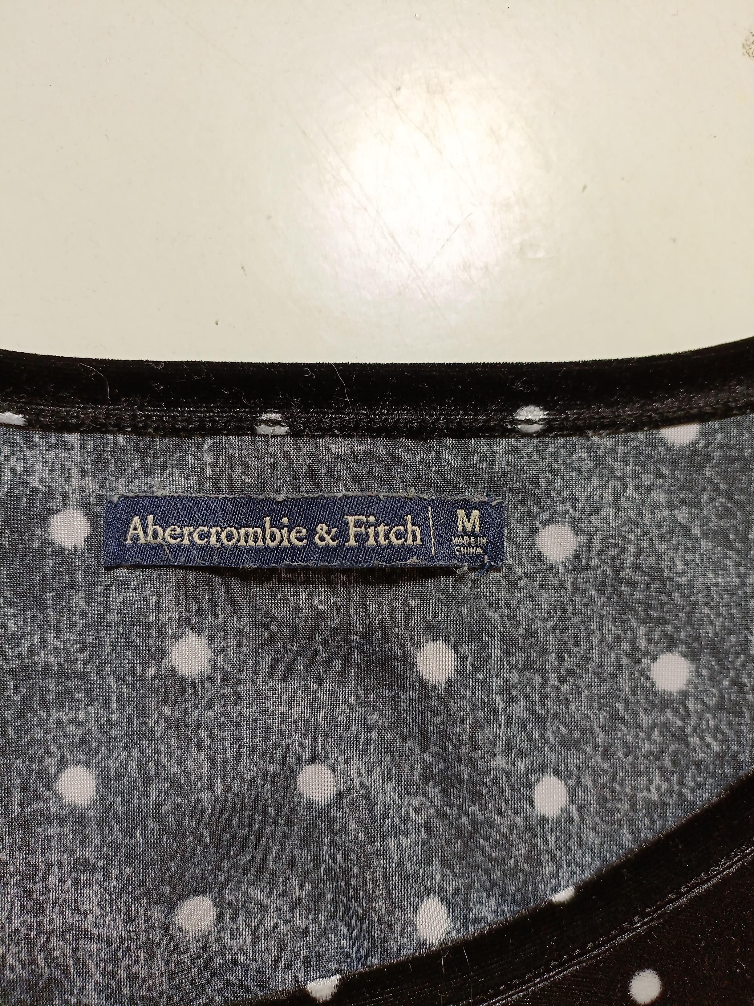 Abercrombie & Fitch Women's Top UK 10 Black 100% Other Cropped - Image 5