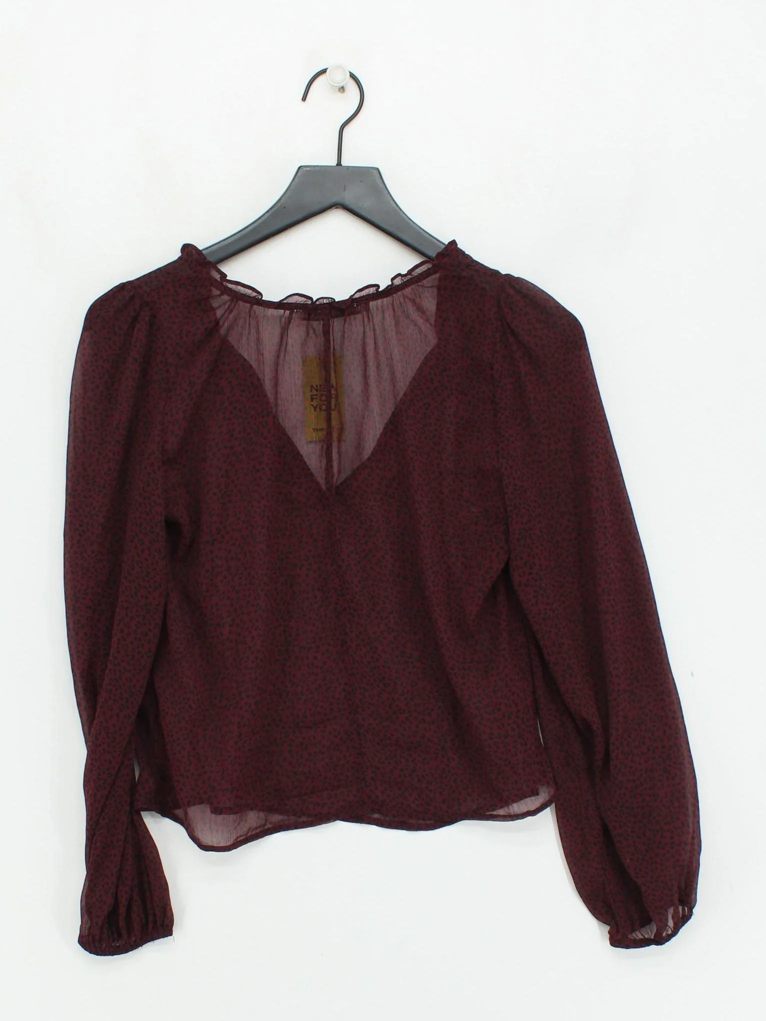 Abercrombie & Fitch Women's Top XS Red 100% Other Basic - Image 2