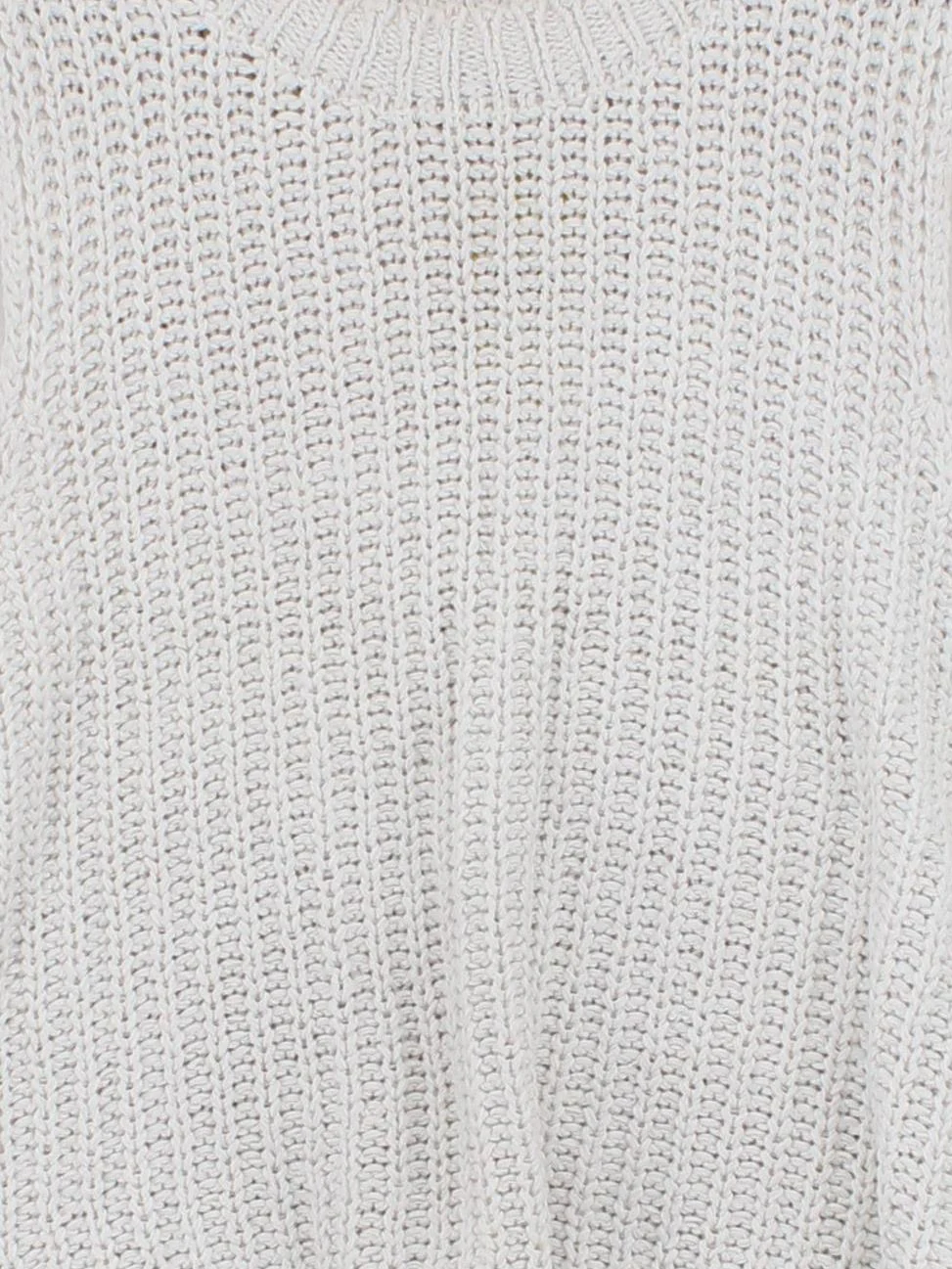 Abercrombie & Fitch Women's Top XXS White 100% Cotton Sleeveless Crew Neck Basic - Image 3