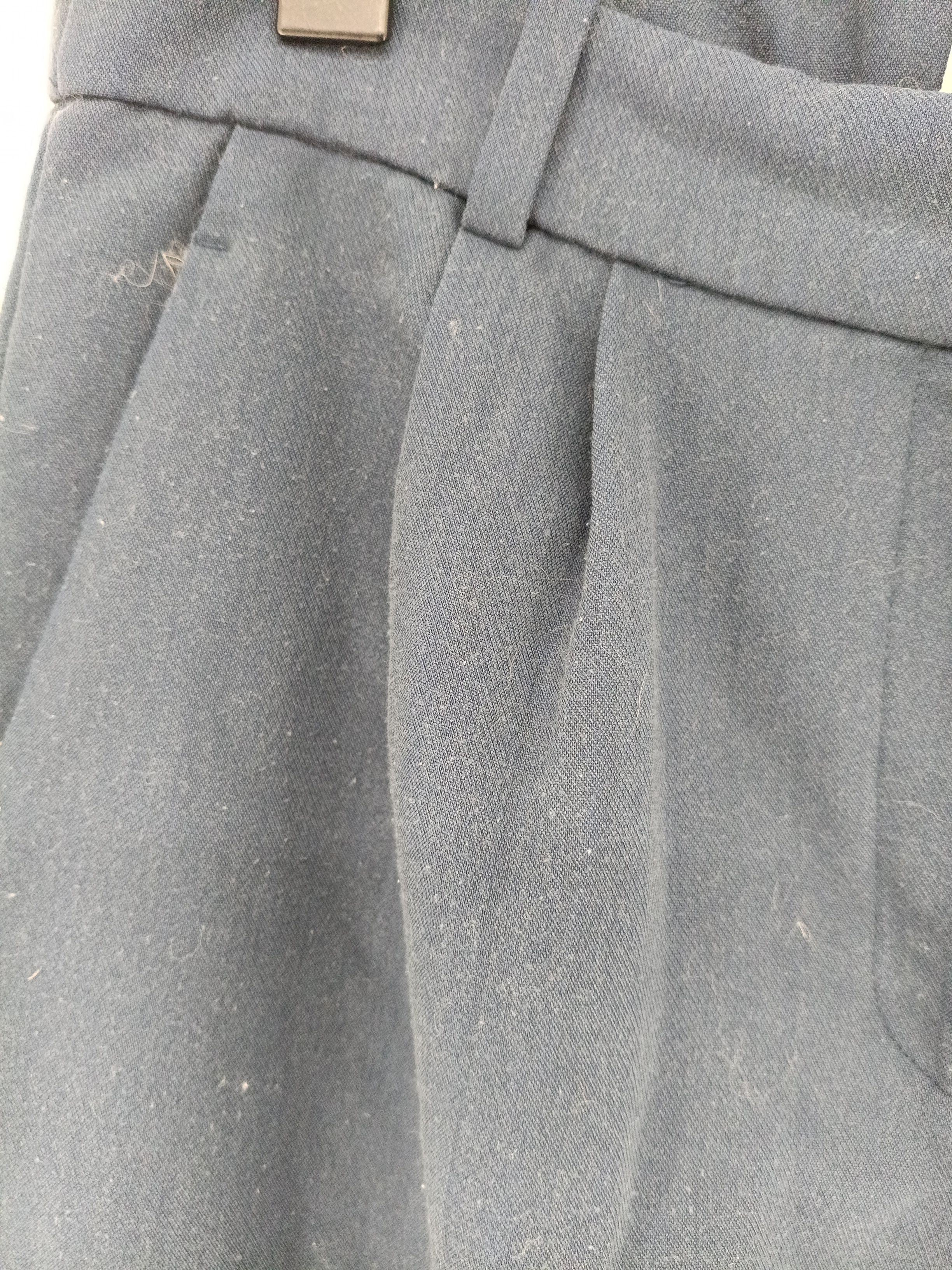 Abercrombie & Fitch Women's Trousers UK 10 Blue Polyester - Image 5