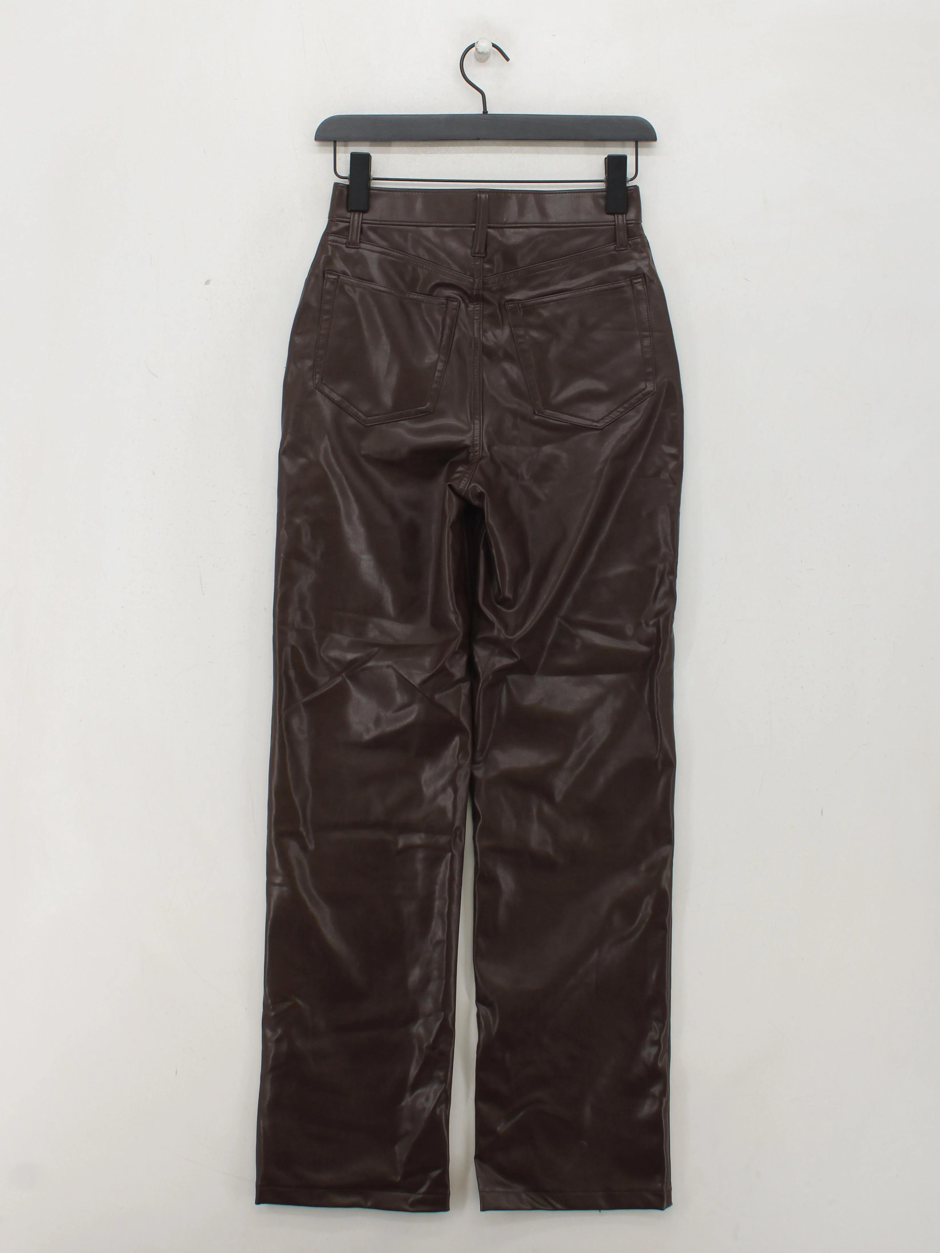 Abercrombie & Fitch Women's Trousers W 25 in Brown Polyester with Other Chino - Image 2