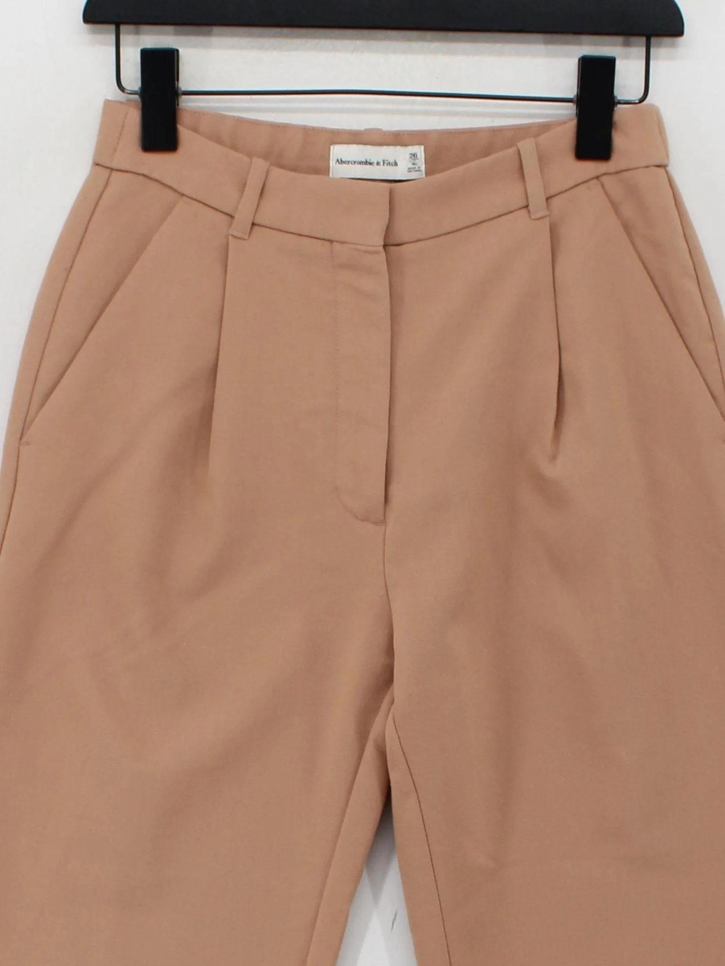 Abercrombie & Fitch Women's Trousers W 26 in Tan Polyester - Image 3