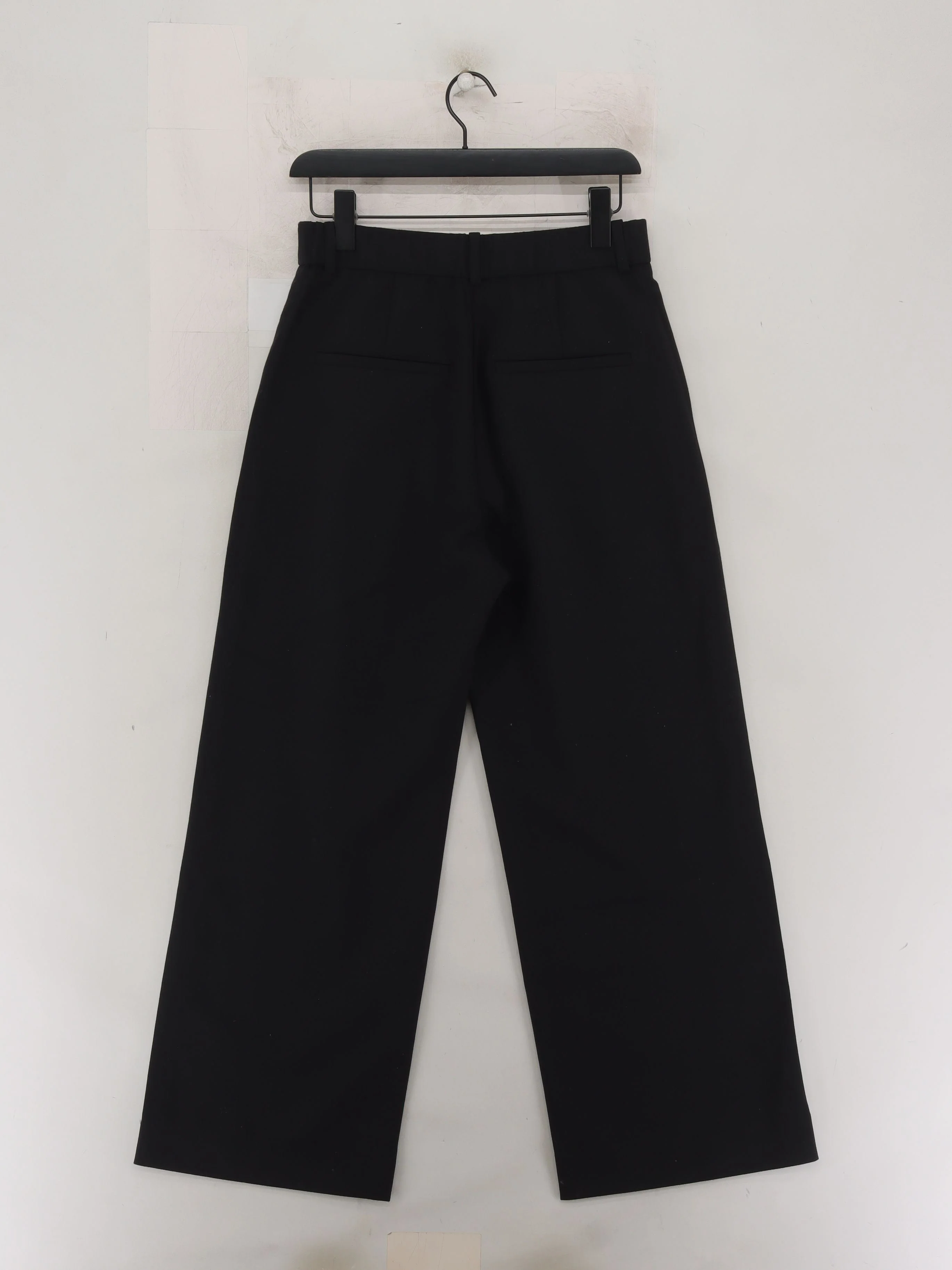 Abercrombie & Fitch Women's Trousers W 28 in Black Polyester - Image 2
