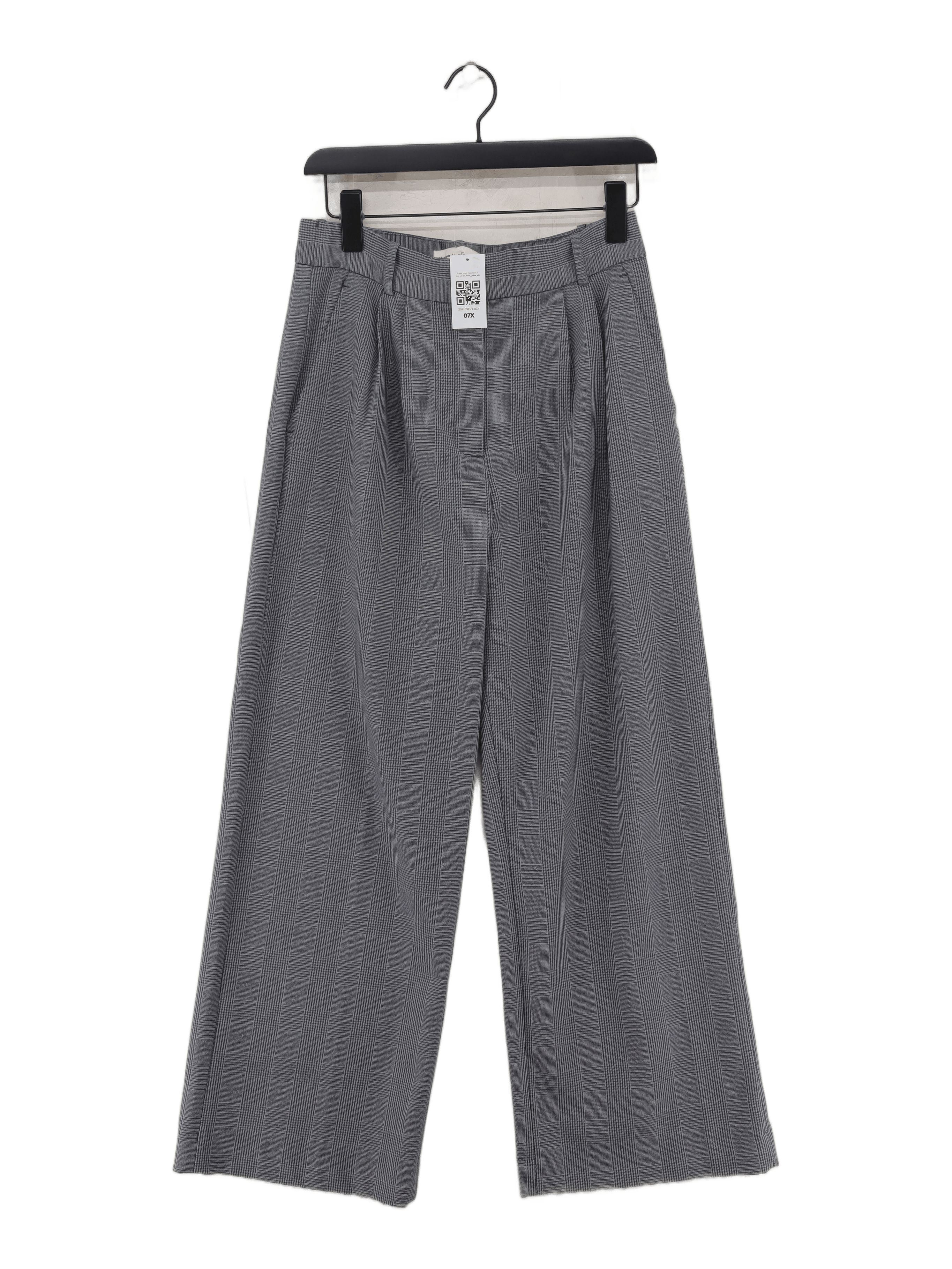 Abercrombie & Fitch Women's Trousers W 28 in Grey 100% Other Chino