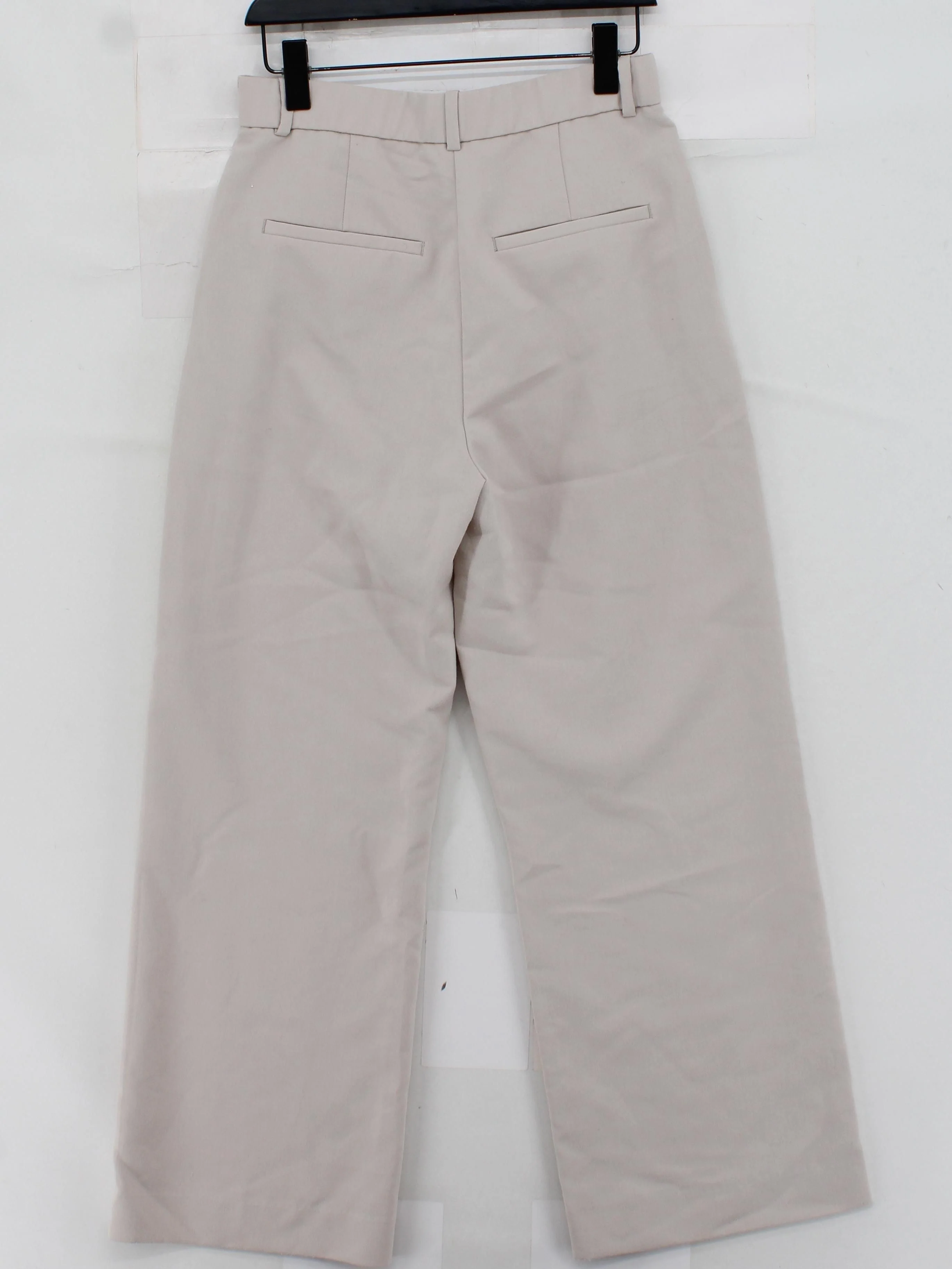 Abercrombie & Fitch Women's Trousers W 29 in Cream Polyester - Image 2