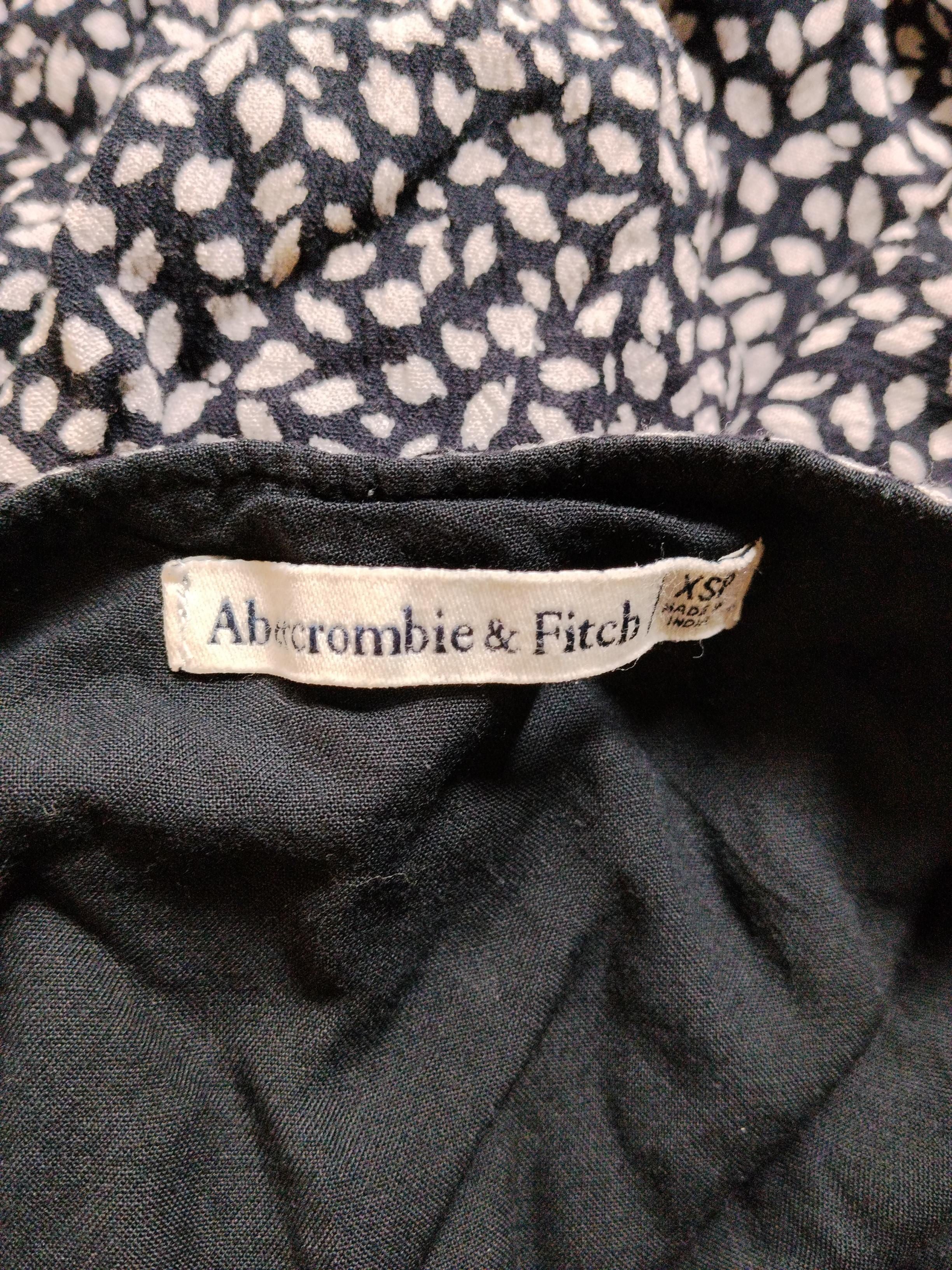 Abercrombie & Fitch Wrap Mini Dress XXS in Black - Image 5