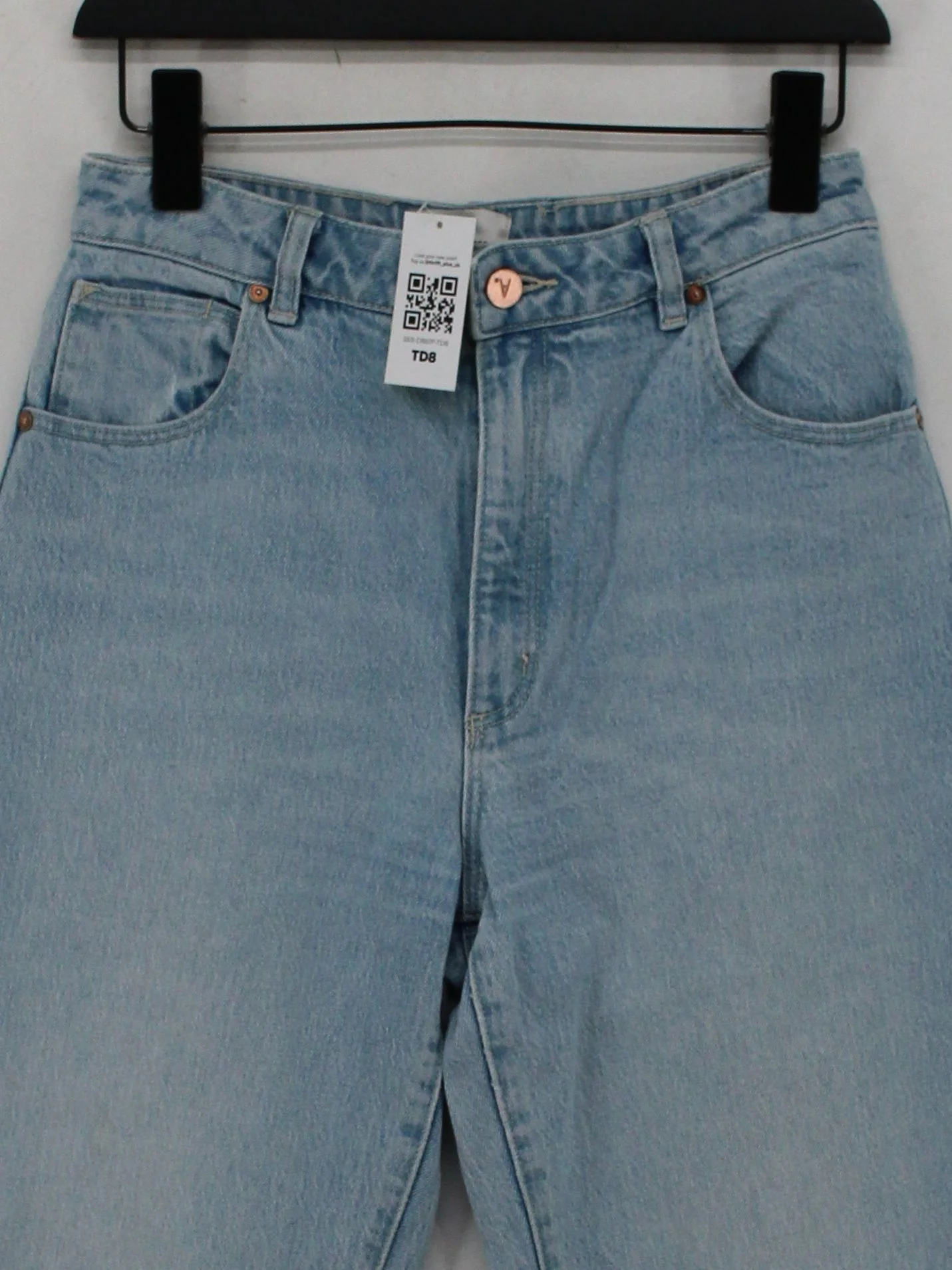 Abrand Jeans Women's Jeans M Blue Cotton with Elastane Straight - Image 3