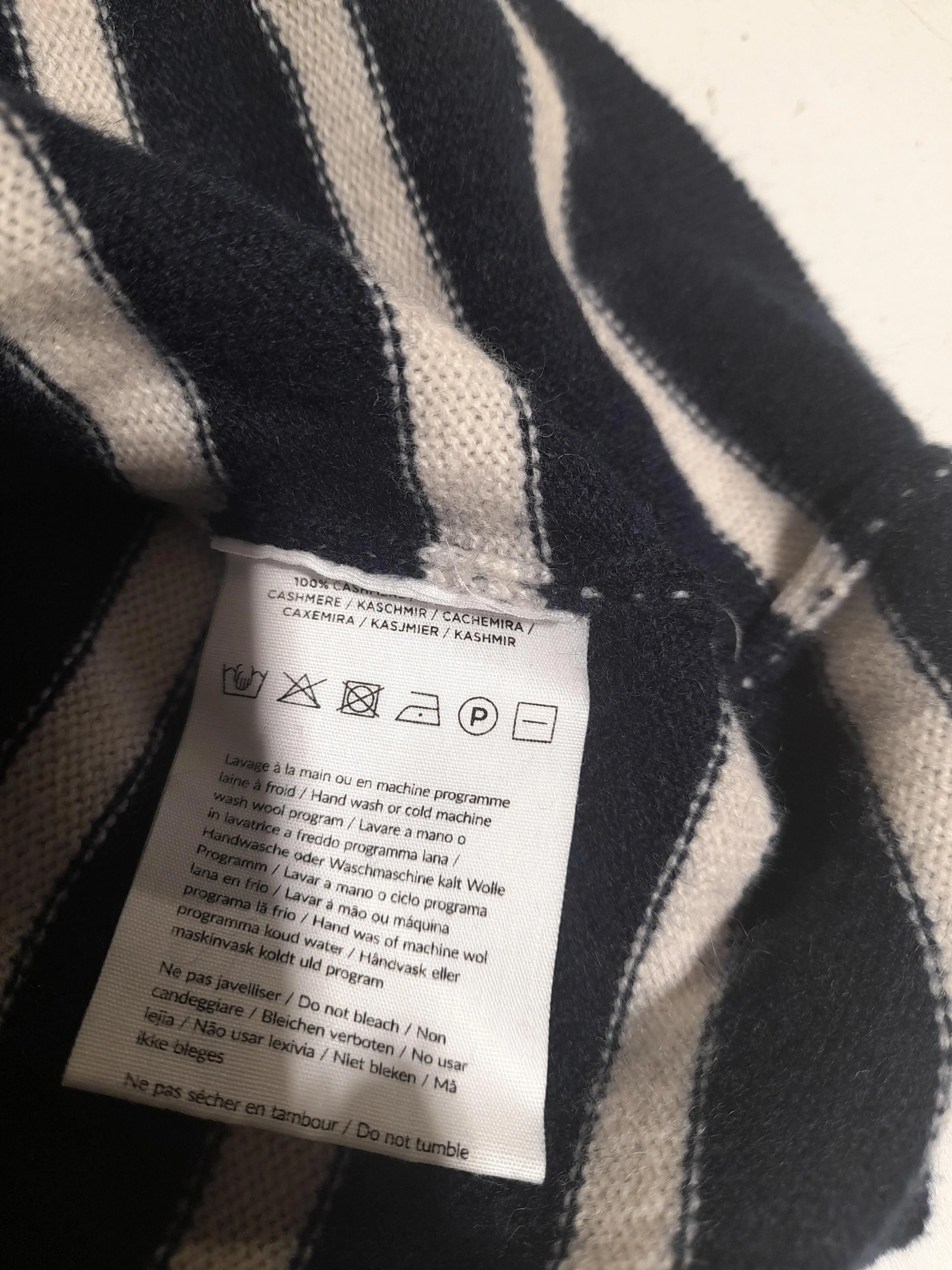 Absolut Cashmere Men's Jumper XL Blue 100% Cashmere Pullover New with tags - Image 6