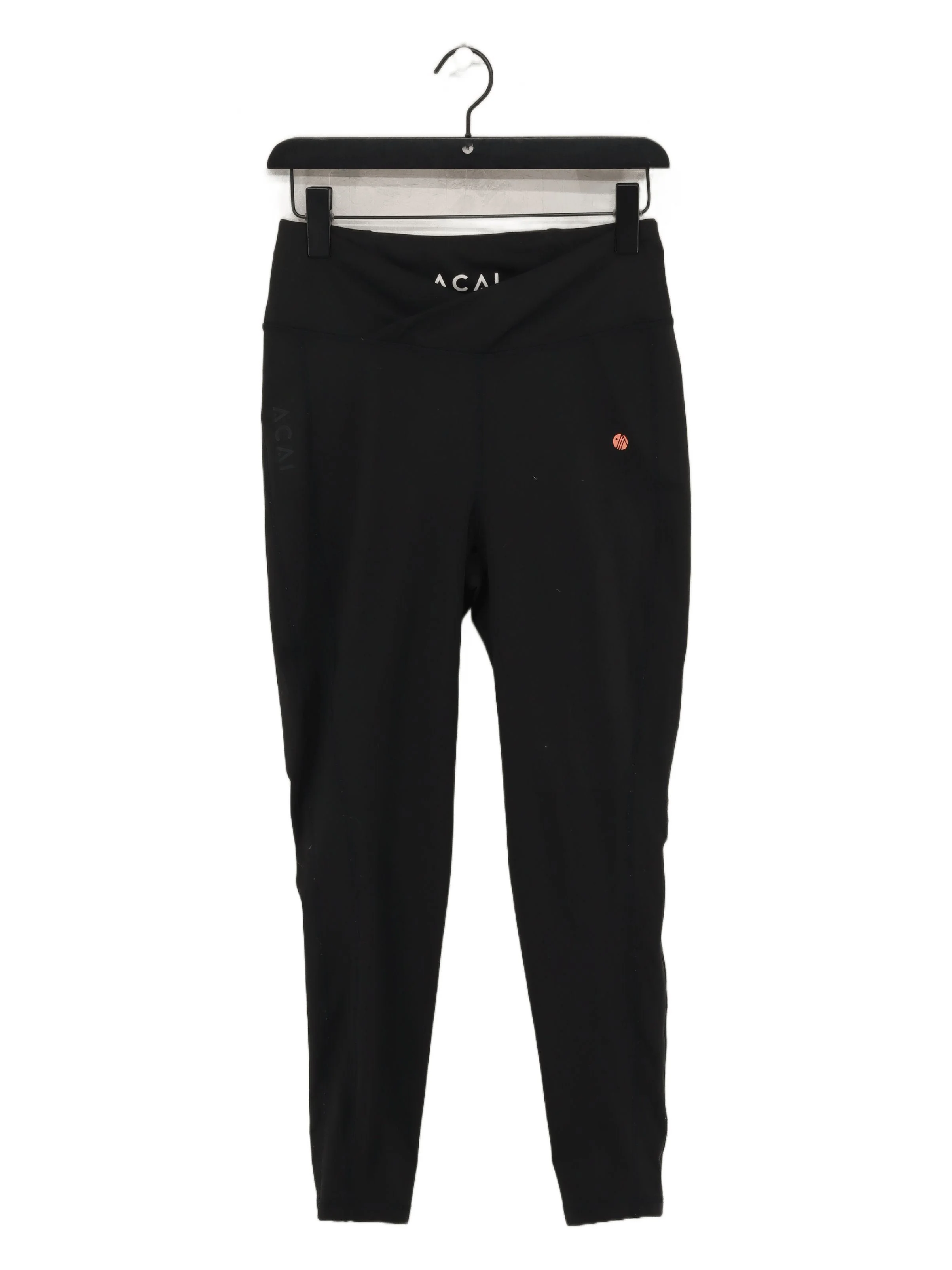 ACAI Women's Leggings UK 12 Black Nylon with Elastane Full length
