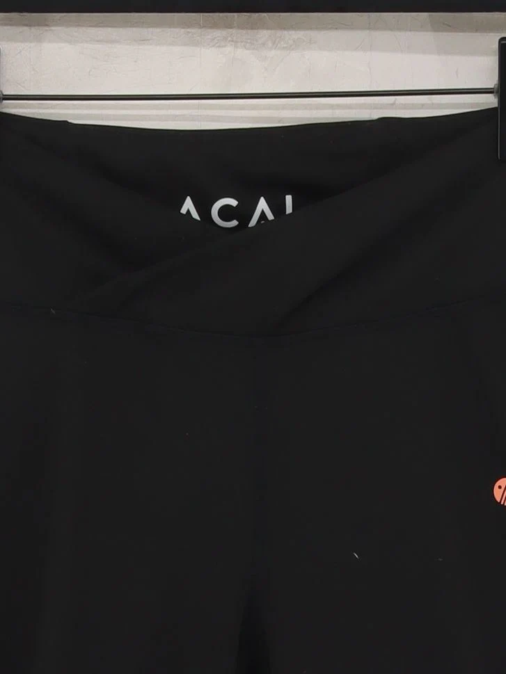 ACAI Women's Leggings UK 12 Black Nylon with Elastane Full length - Image 3