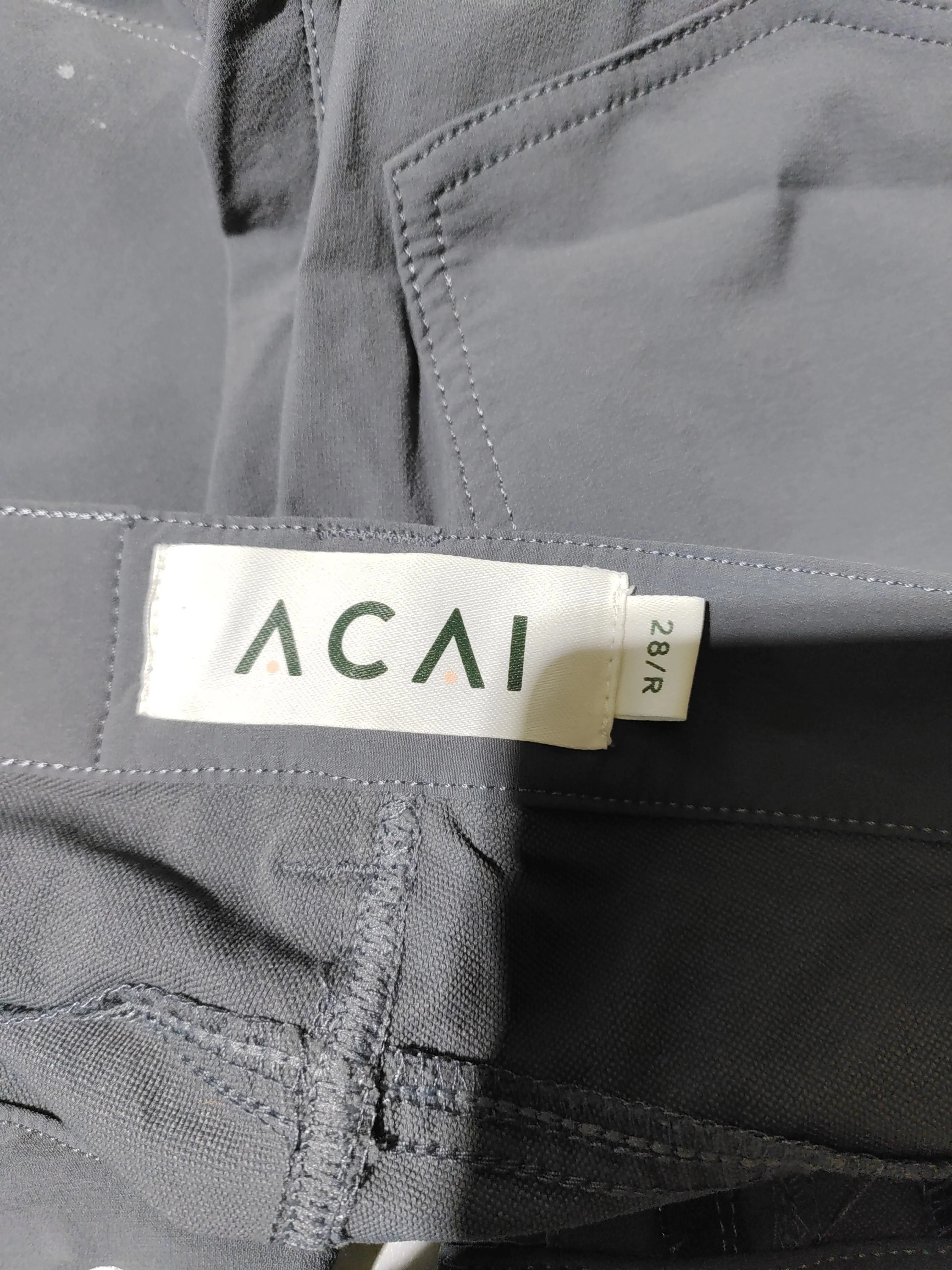 ACAI Women's Trousers W 28 in Grey Nylon with Elastane Rain Trousers - Image 6
