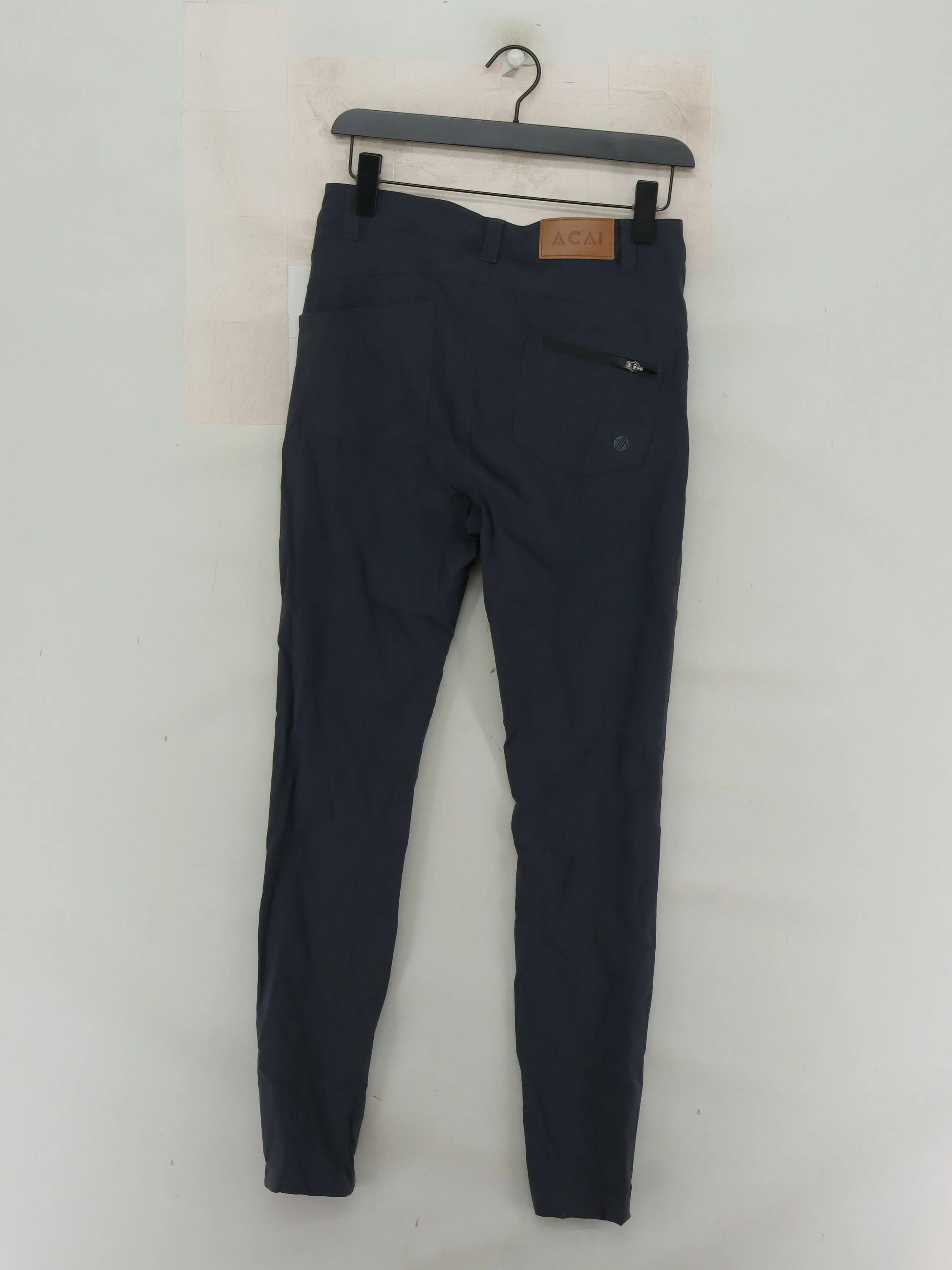 ACAI Women's Trousers W 30 in Blue Nylon with Elastane Rain Trousers - Image 2