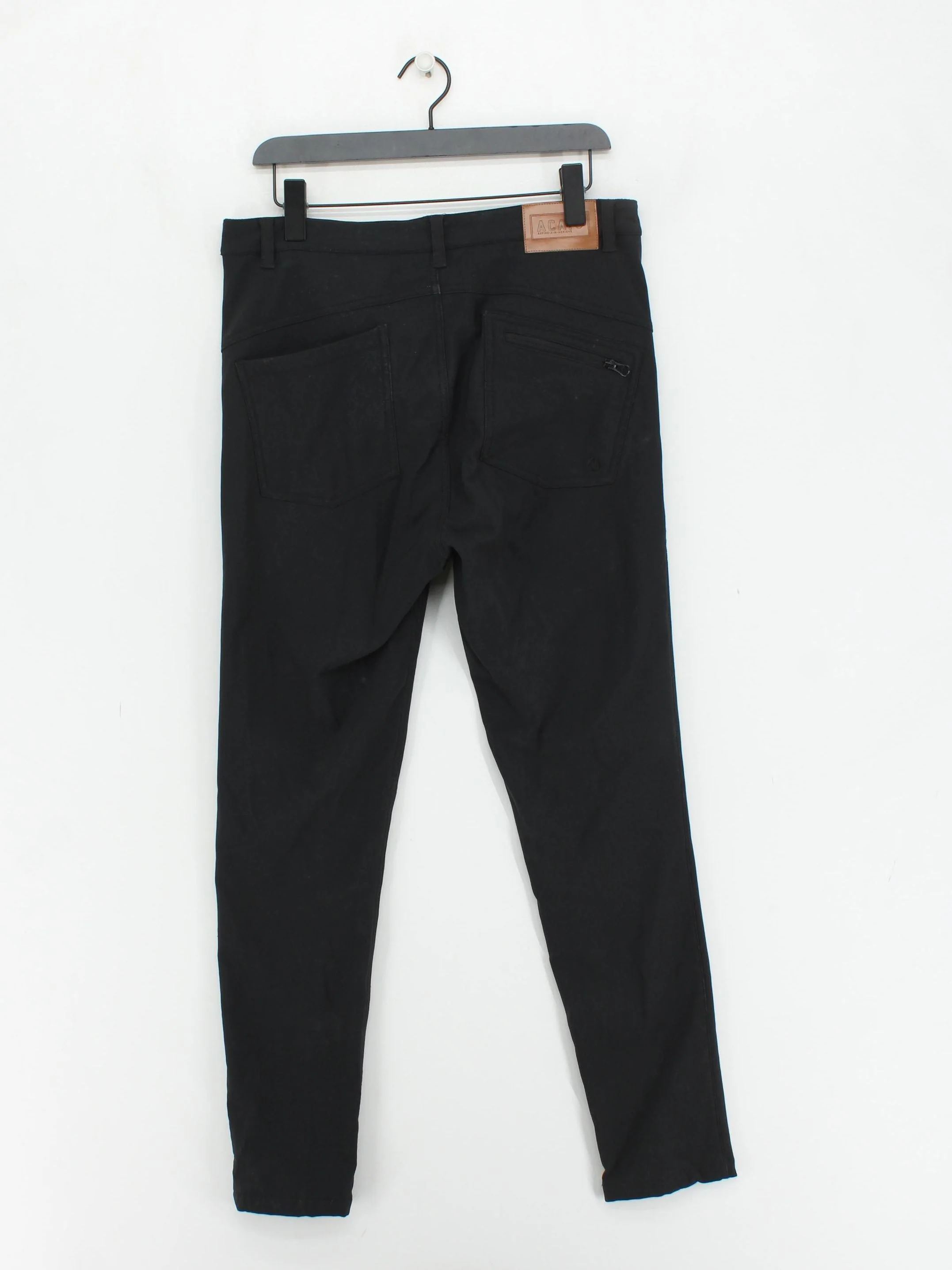 ACAI Women's Trousers W 32 in Black 100% Other Skinny Chino - Image 2