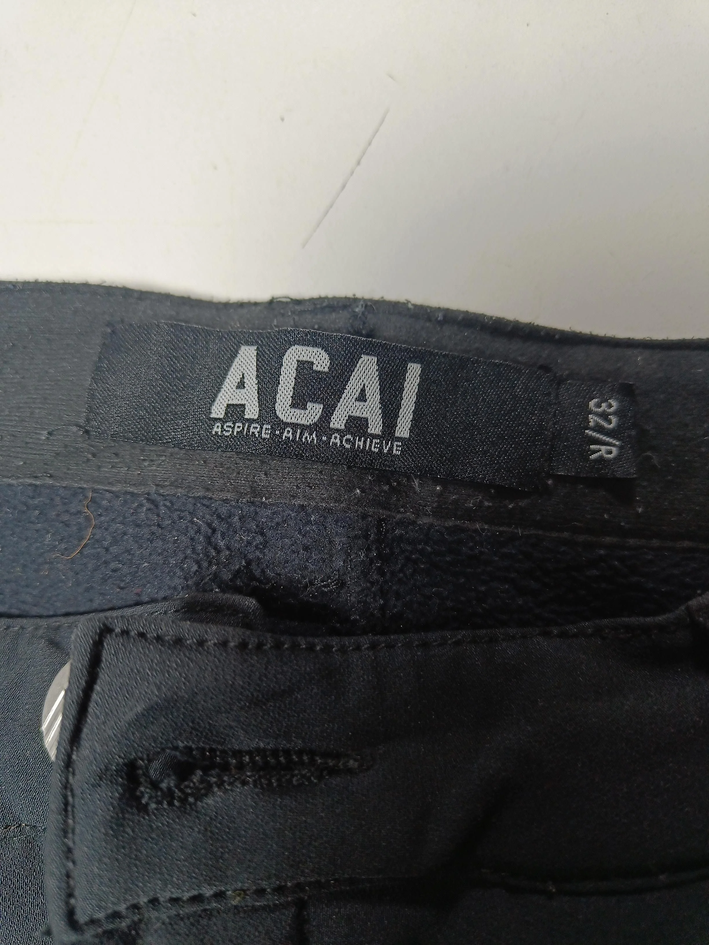 ACAI Women's Trousers W 32 in Black 100% Other Skinny Chino - Image 5