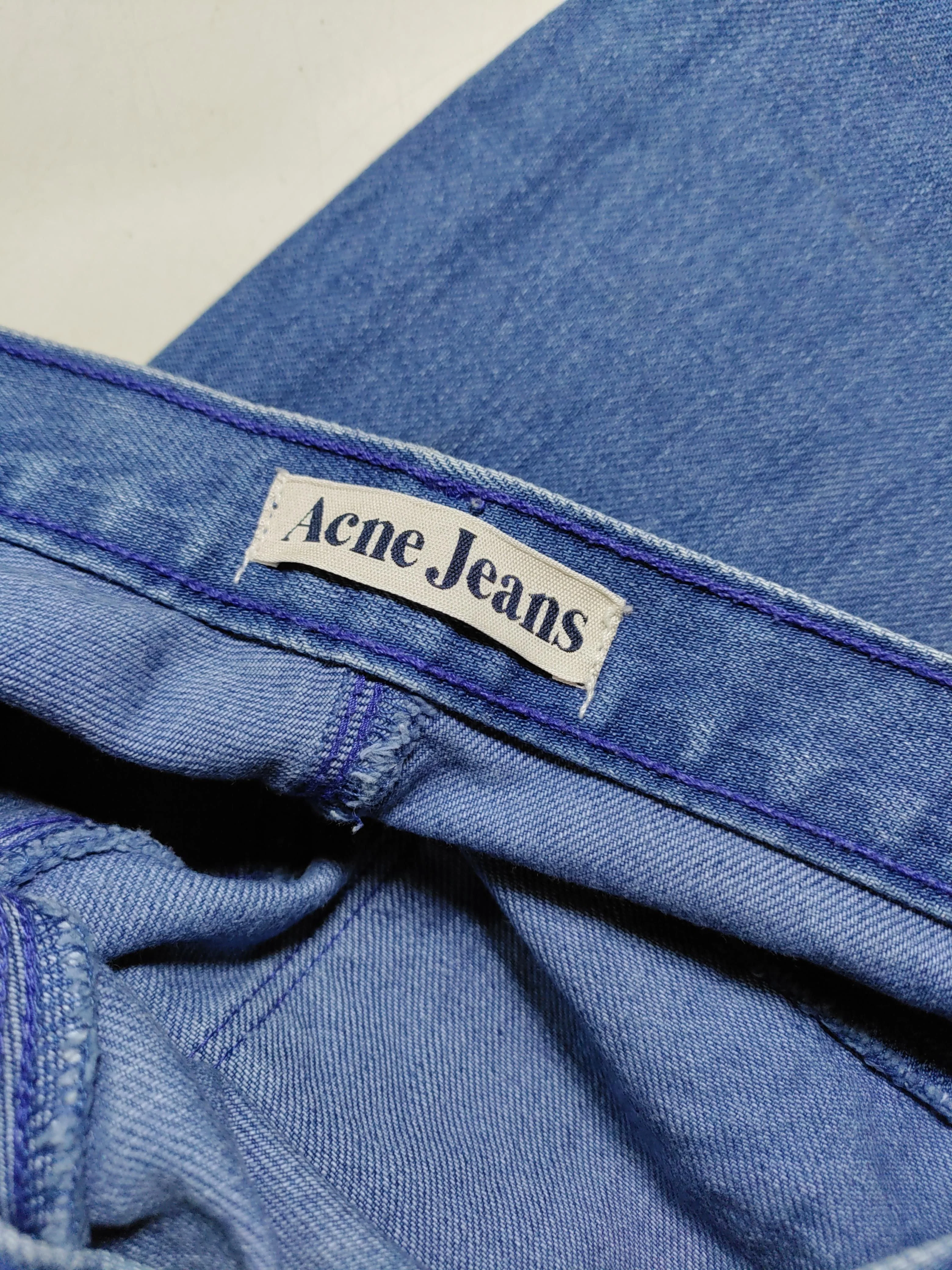 Acne Men's Jeans M Blue 100% Cotton Straight - Image 5