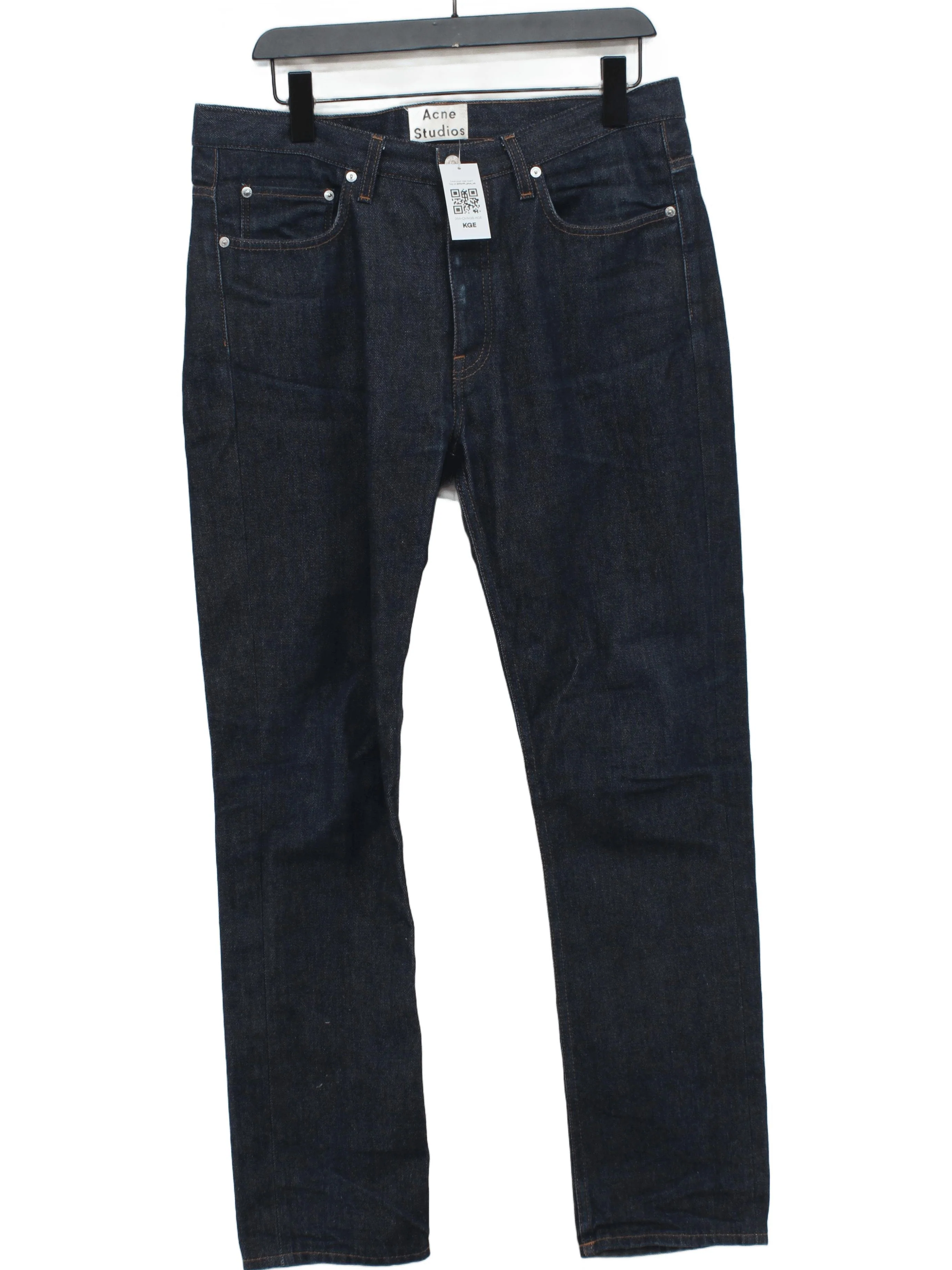 Acne Studios Men's Jeans M Blue 100% Cotton Straight