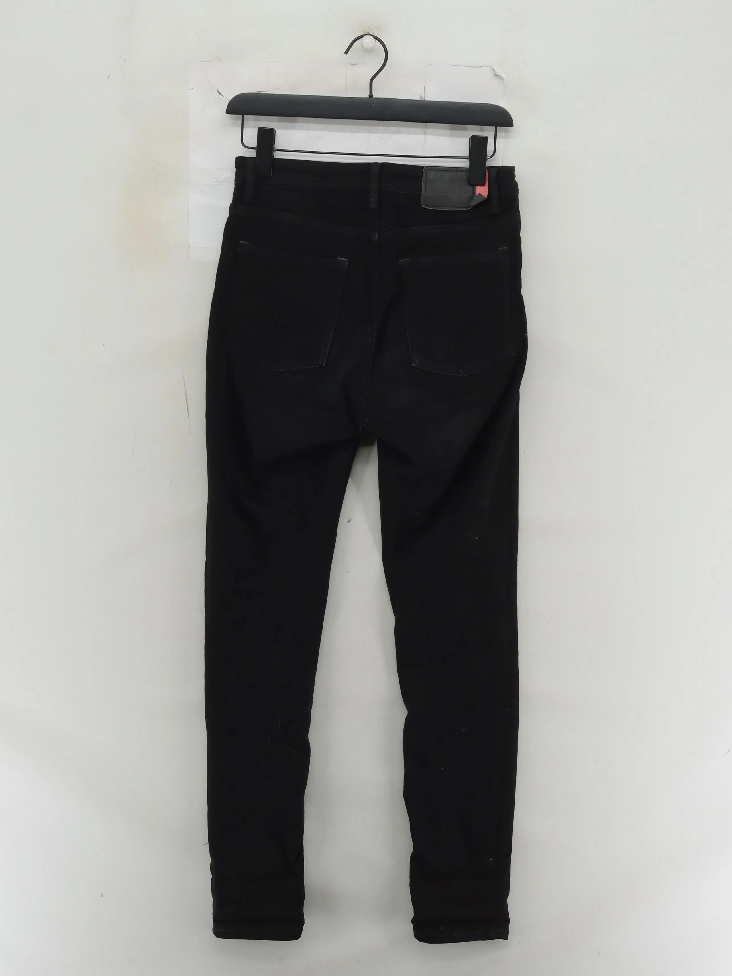 Acne Studios Men's Jeans W 29 in Black Cotton with Polyester, Elastane Skinny - Image 2