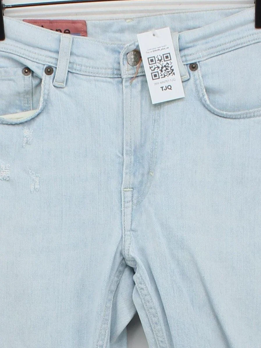 Acne Studios Men's Jeans XS Blue Cotton with Elastane Skinny - Image 3