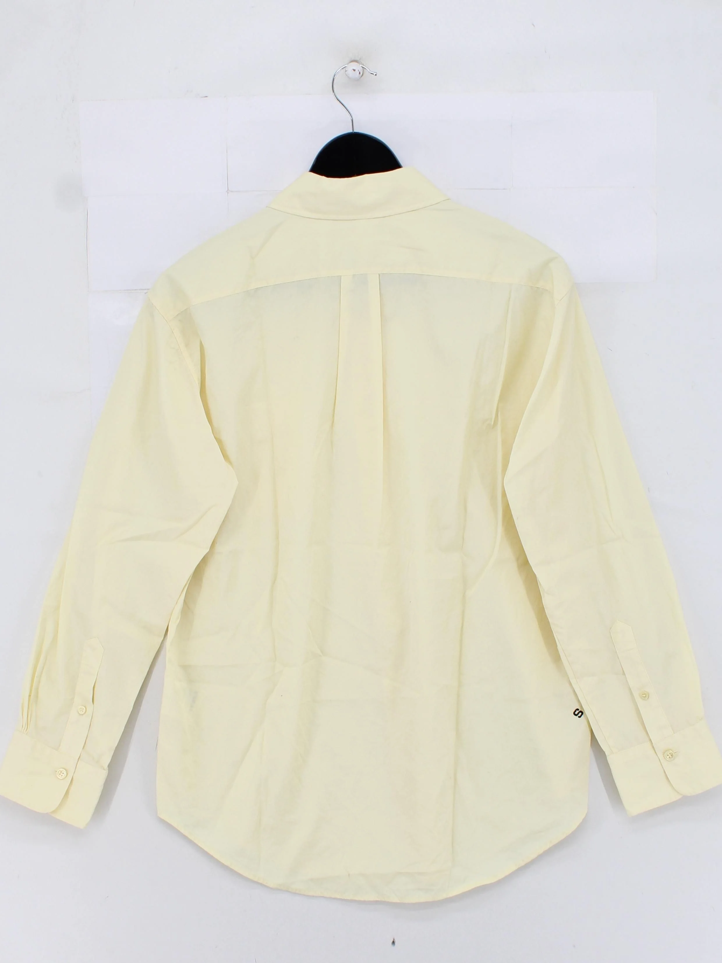 Acne Studios Men's Shirt M Yellow 100% Cotton Basic - Image 2