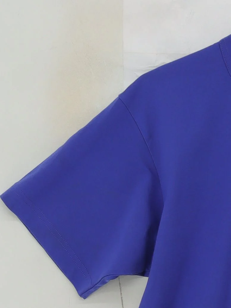 Acne Studios Men's T-Shirt S Blue 100% Cotton Basic - Image 4