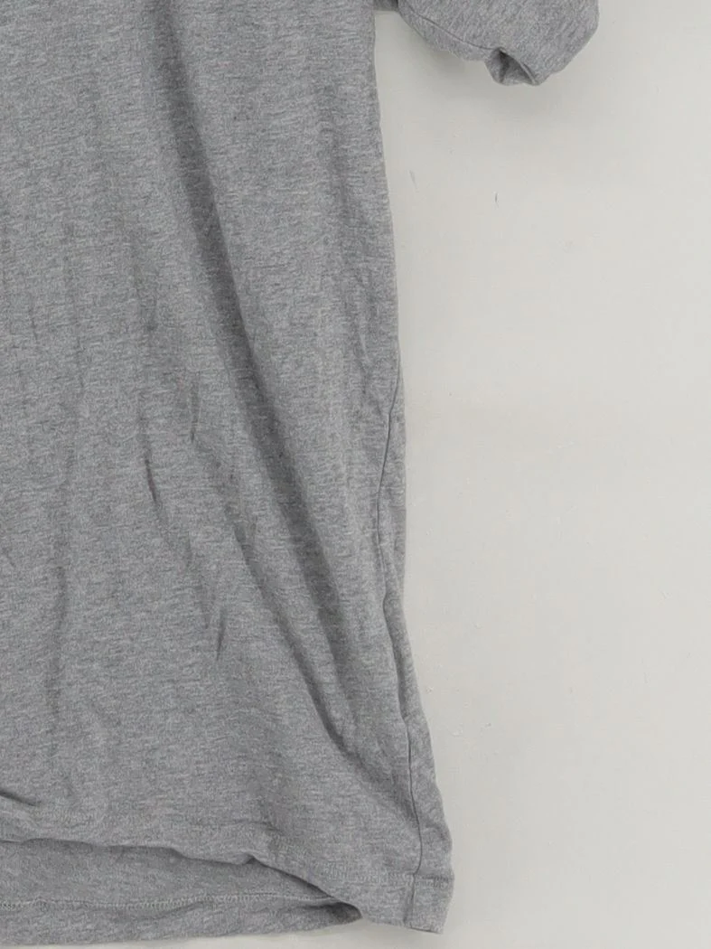 Acne Studios Men's T-Shirt S Grey 100% Cotton Basic - Image 4