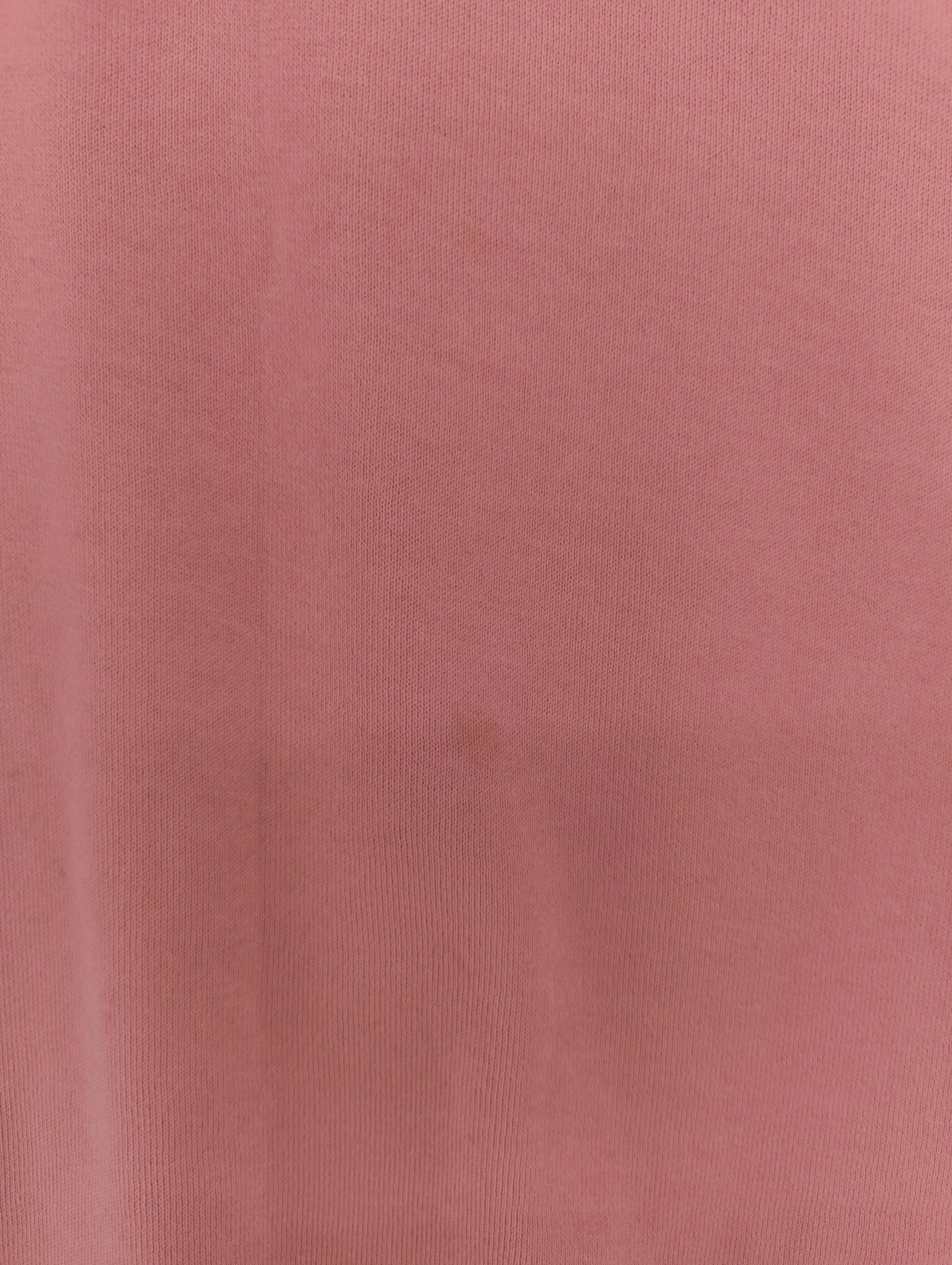 Acne Studios Men's T-Shirt XS Pink 100% Cotton Basic - Image 5