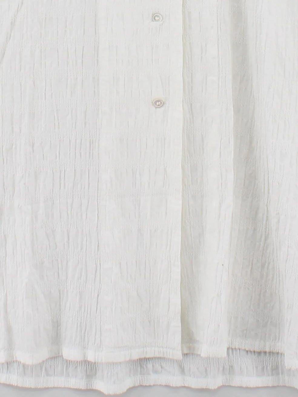 Acne Studios Shirt Mini Dress in White - Image 4
