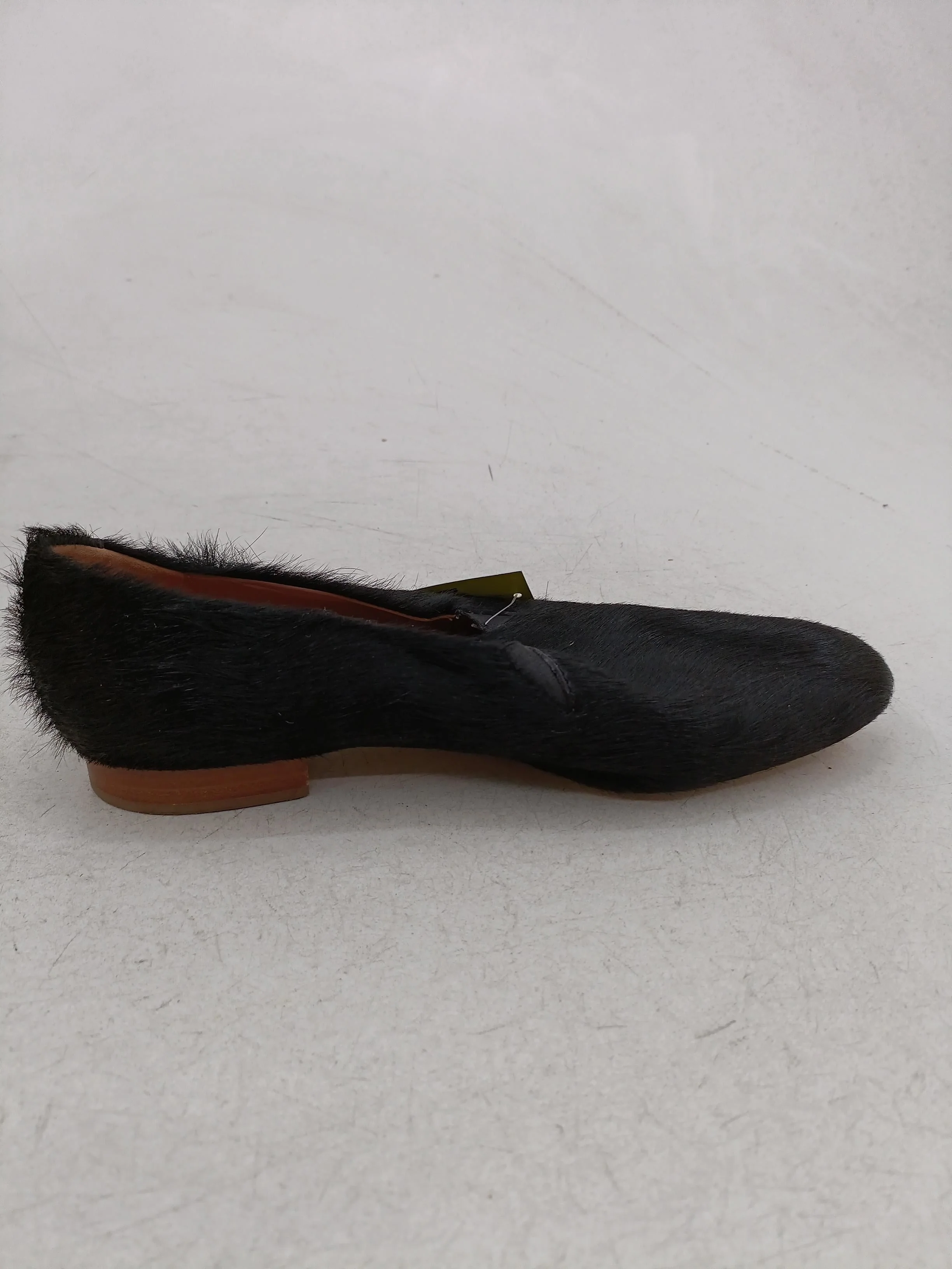 Acne Studios Women's Flat Shoes UK 6 Black Animal Fur with Leather Loafer - Image 5
