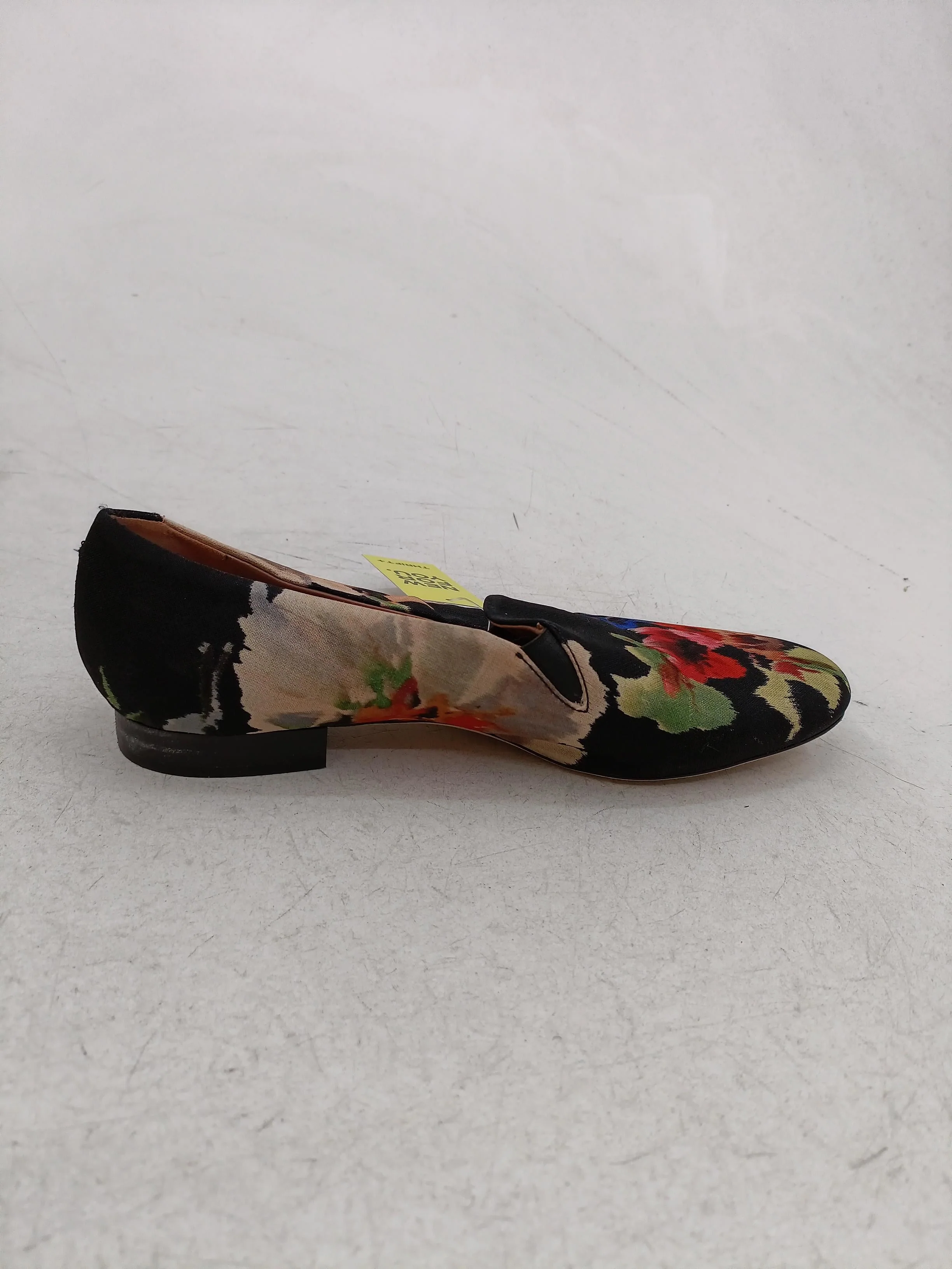 Acne Studios Women's Flat Shoes UK 6 Black Floral 100% Leather Loafer - Image 5