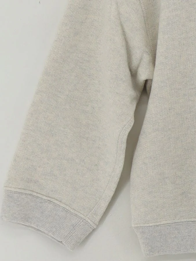 Acne Studios Women's Hoodie XS Grey Wool with Cotton, Nylon, Polyamide Pullover - Image 4