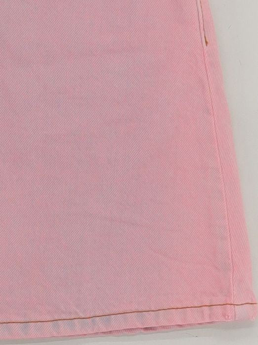 Acne Studios Women's Mini Skirt W 25 in Pink 100% Cotton Short Mini - Image 4