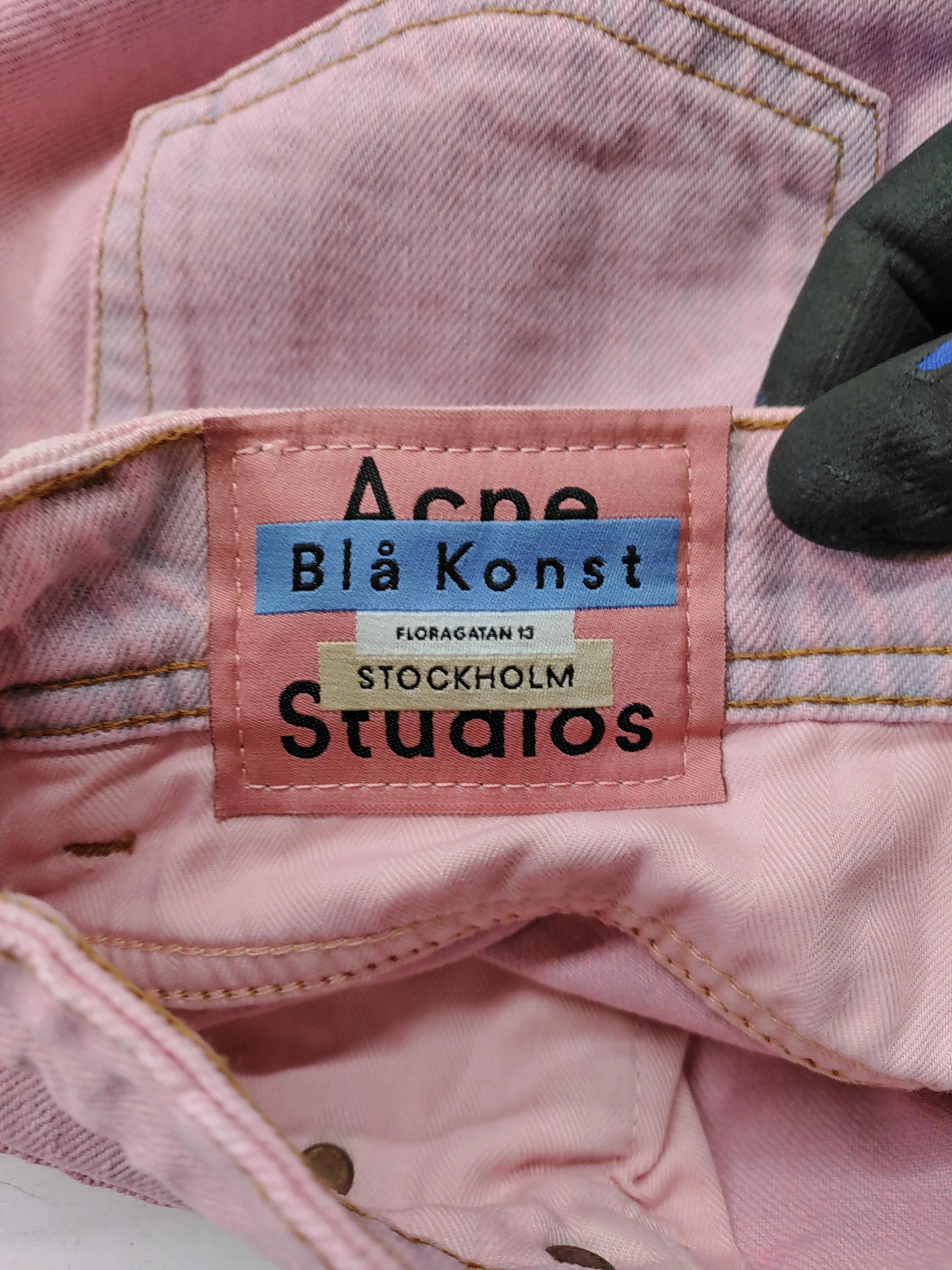 Acne Studios Women's Mini Skirt W 25 in Pink 100% Cotton Short Mini - Image 5