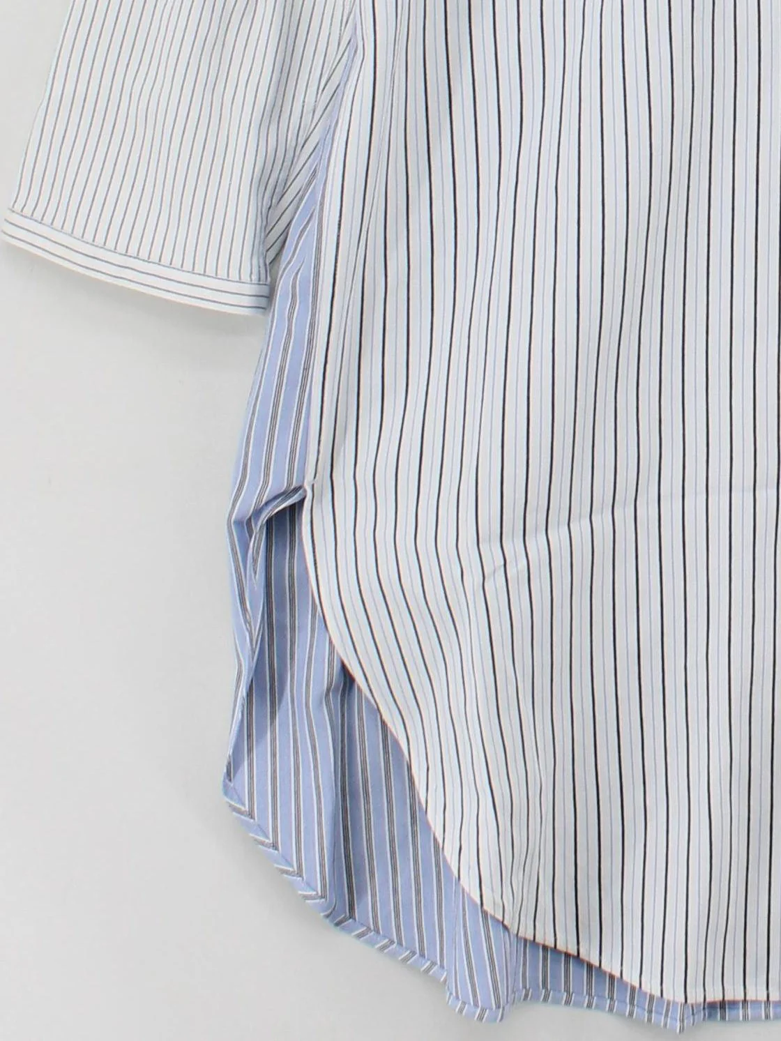 Acne Studios Women's Shirt XL Multi Striped 100% Other 3/4 Sleeve Collared Basic - Image 4