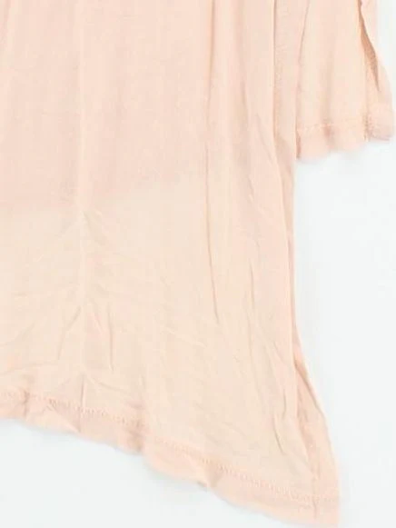 Acne Studios Women's T-Shirt S Pink 100% Lyocell Modal Basic - Image 4