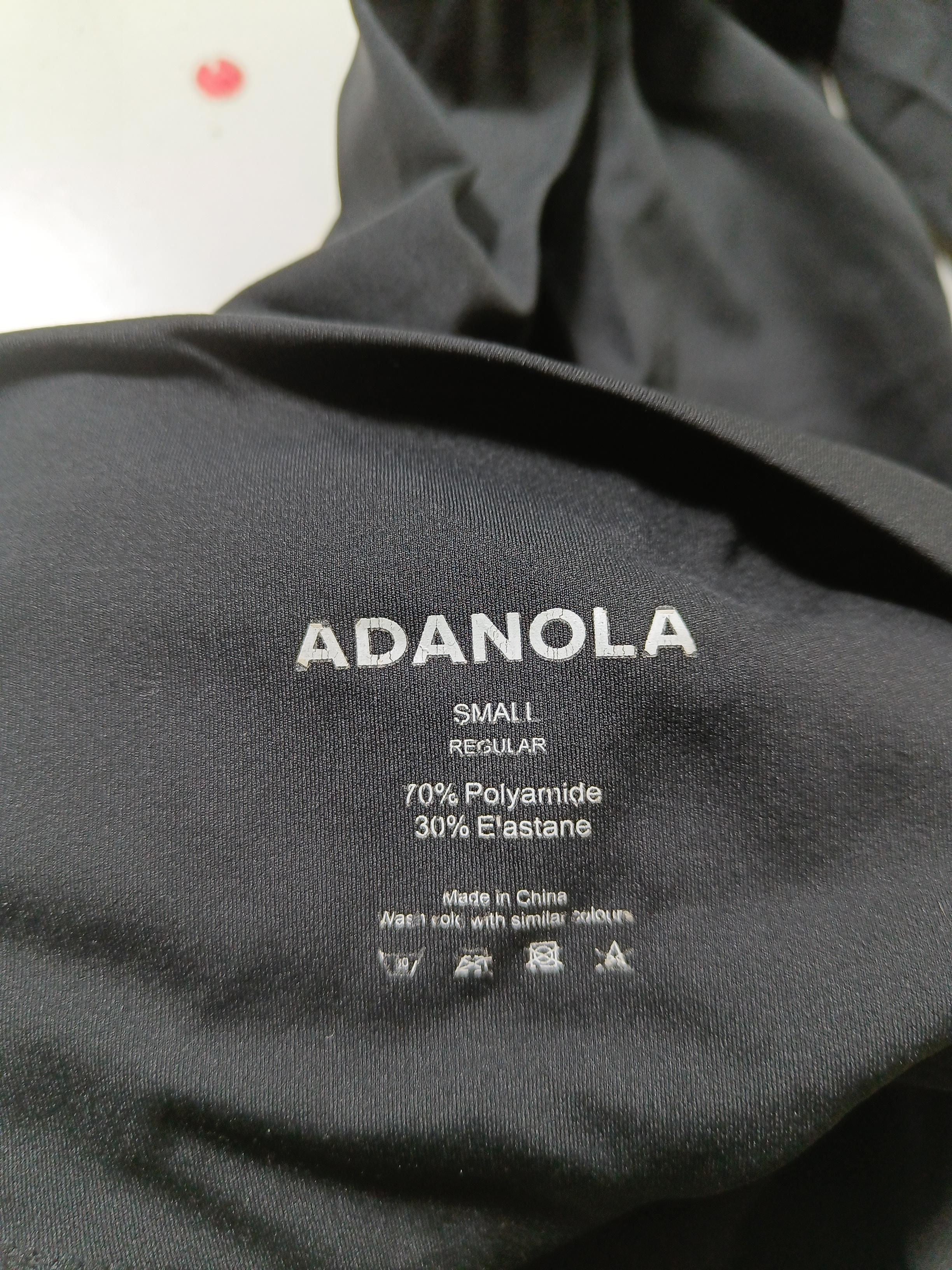 Adanola Women's Leggings S Black Polyamide with Elastane Full length - Image 8