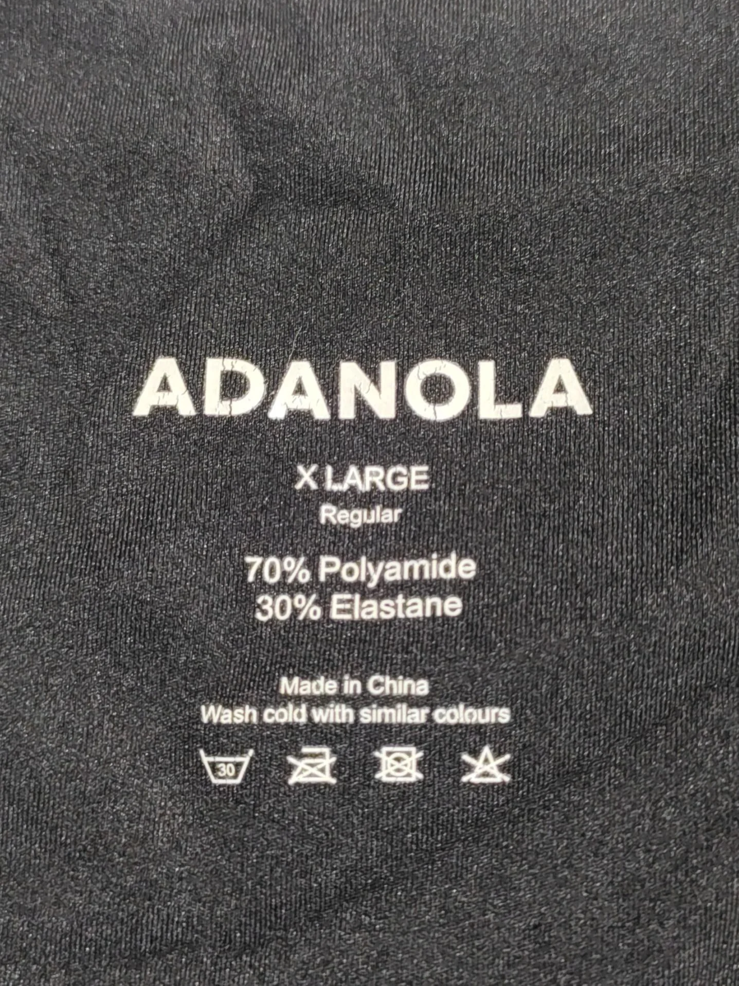 Adanola Women's Leggings XL Black Polyamide with Elastane Full length - Image 6