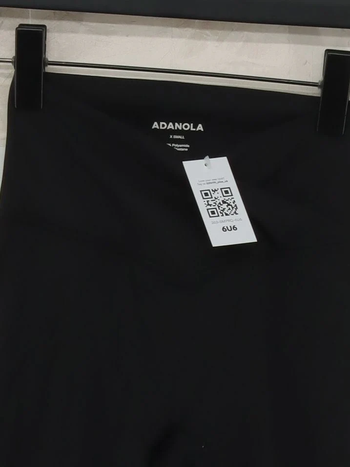 Adanola Women's Leggings XS Black Polyamide with Elastane Full length - Image 3