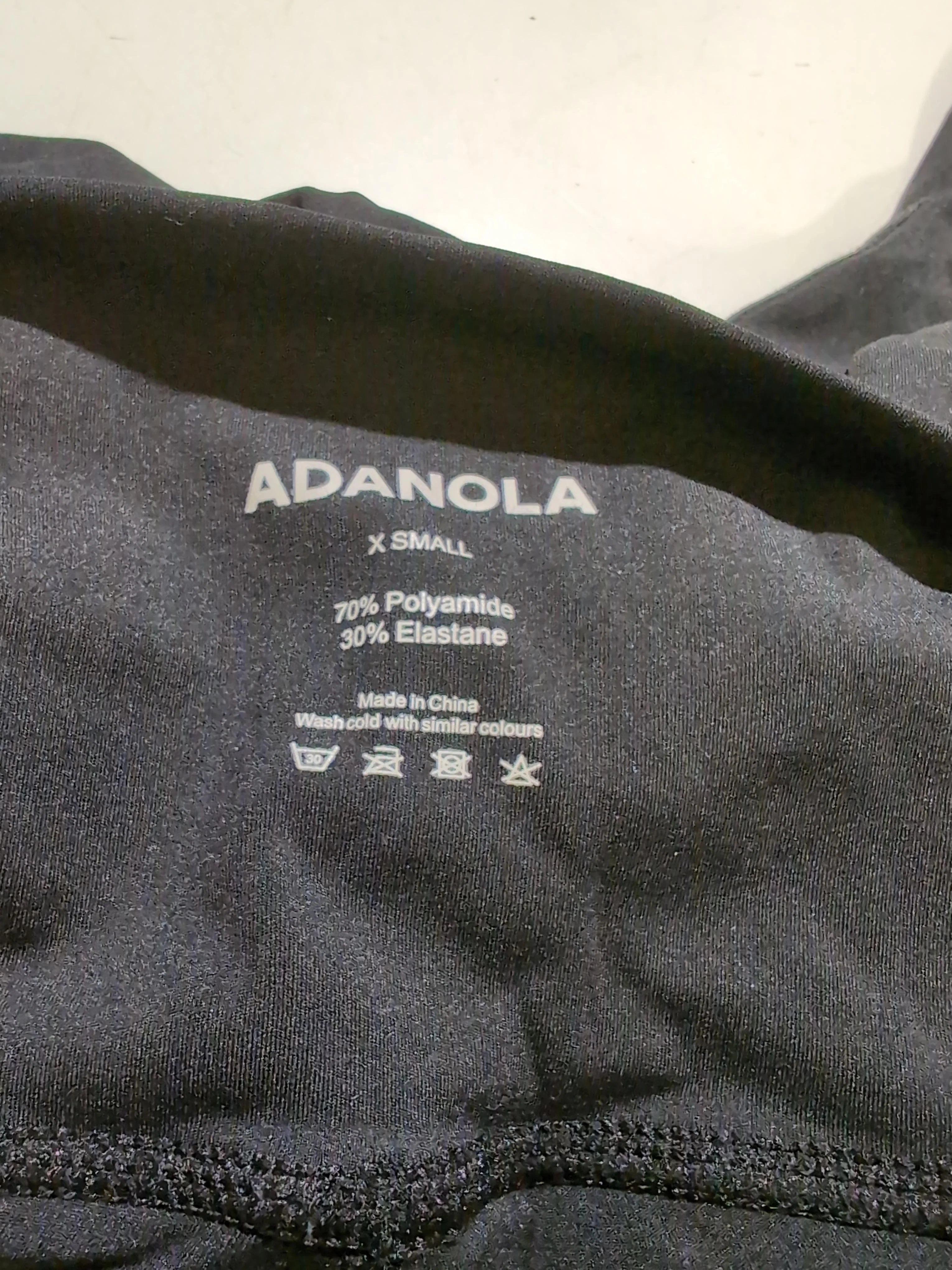 Adanola Women's Leggings XS Black Polyamide with Elastane Full length - Image 6