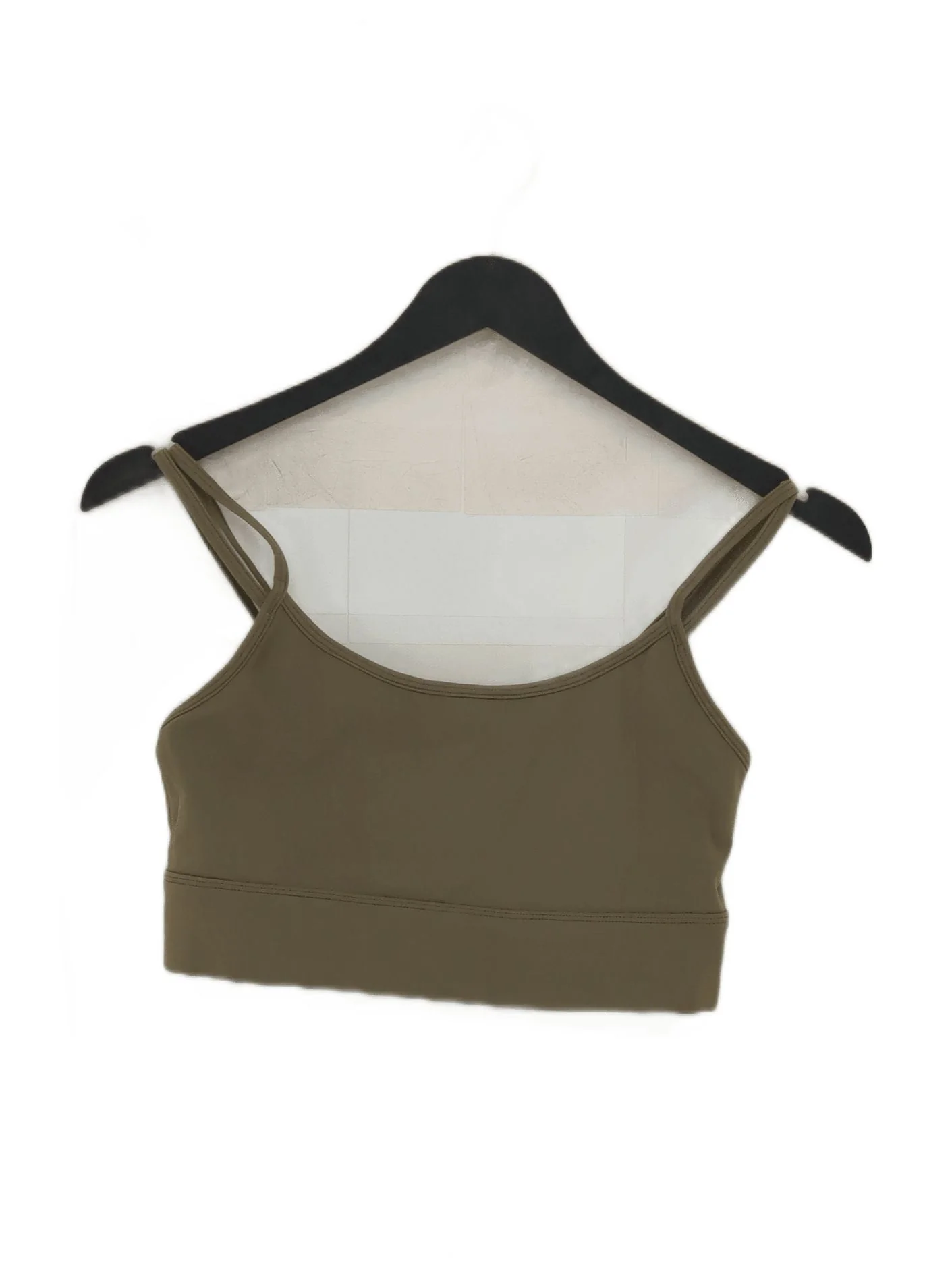 Adanola Women's T-Shirt S Green Nylon with Spandex Sleeveless Basic