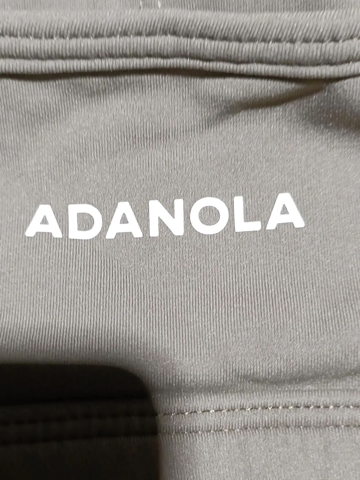 Adanola Women's T-Shirt S Green Nylon with Spandex Sleeveless Basic - Image 5
