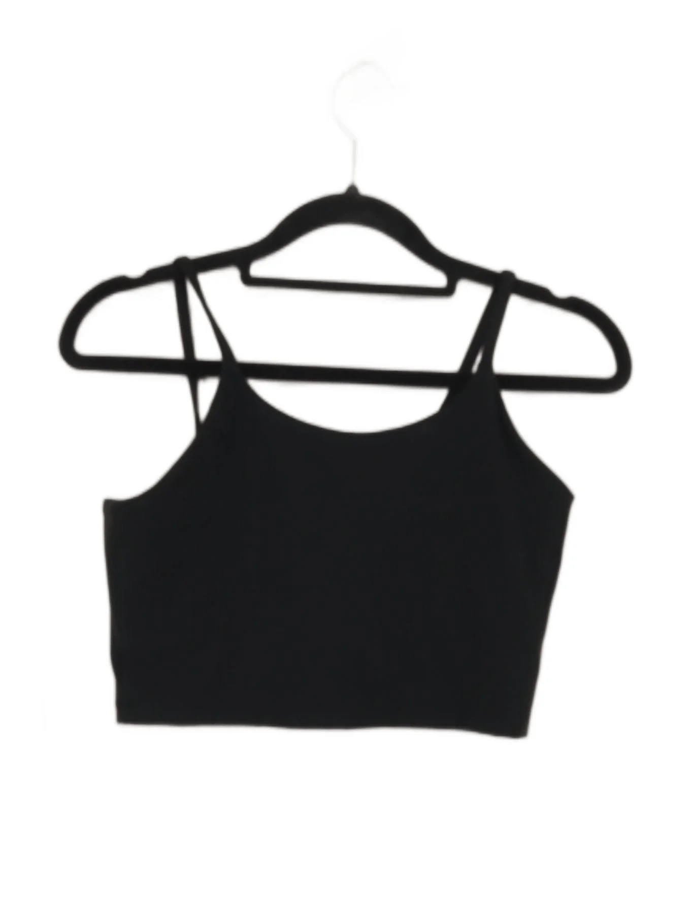 Adanola Women's Top S Black Polyamide with Elastane, Polyester Basic